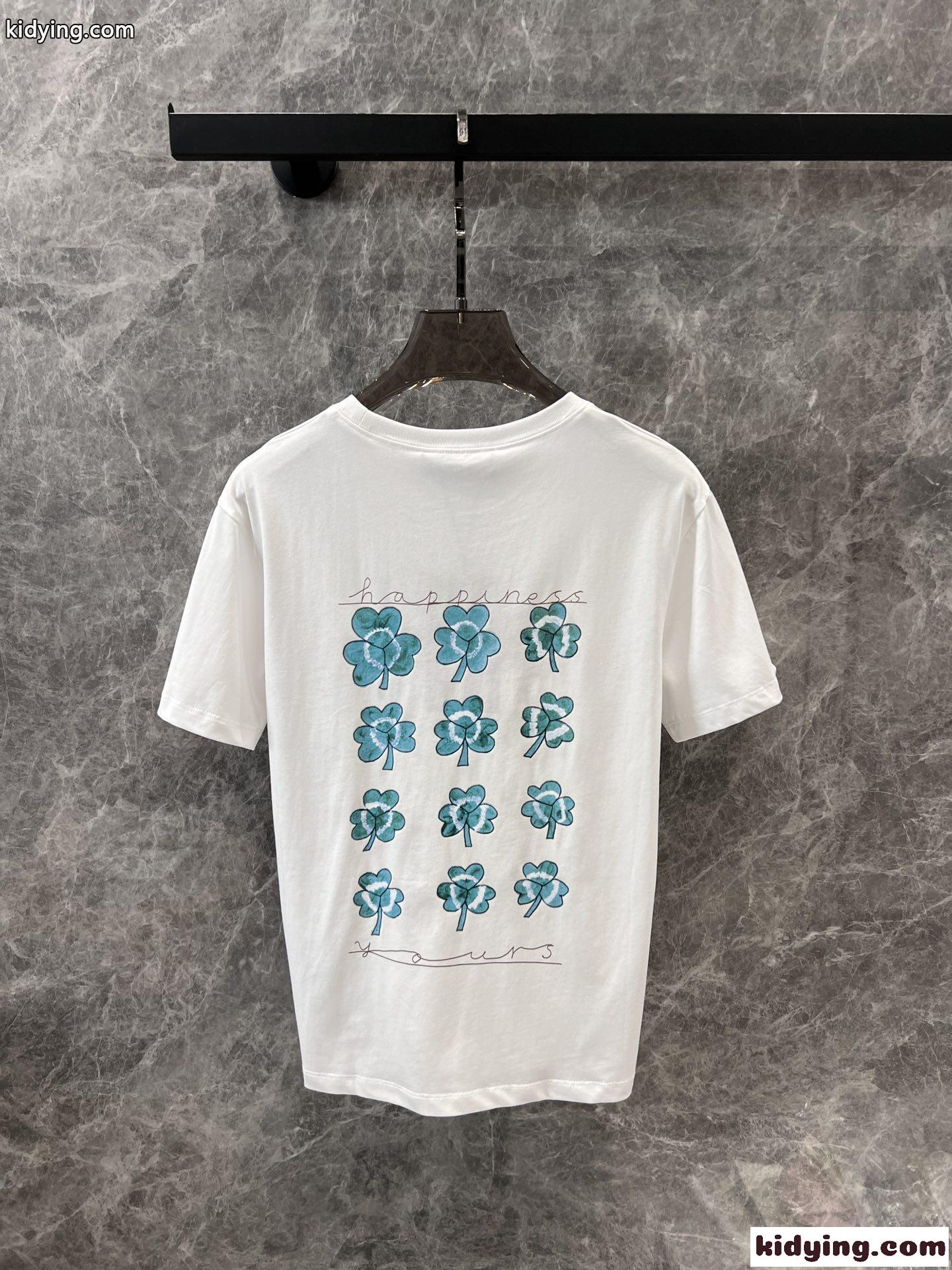 グッチ Tシャツ コピー 目を惹く プリント コットン 半袖Tシャツ レディース トップス-1