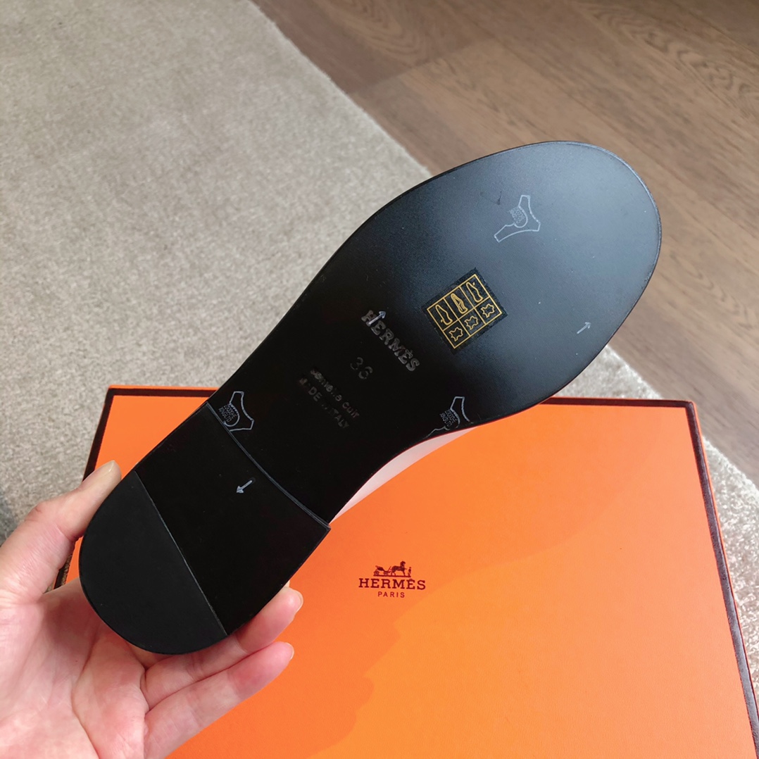 上品 人気 編み込み レディース ローファー エルメス モカシン スーパーコピー ホワイト-4
