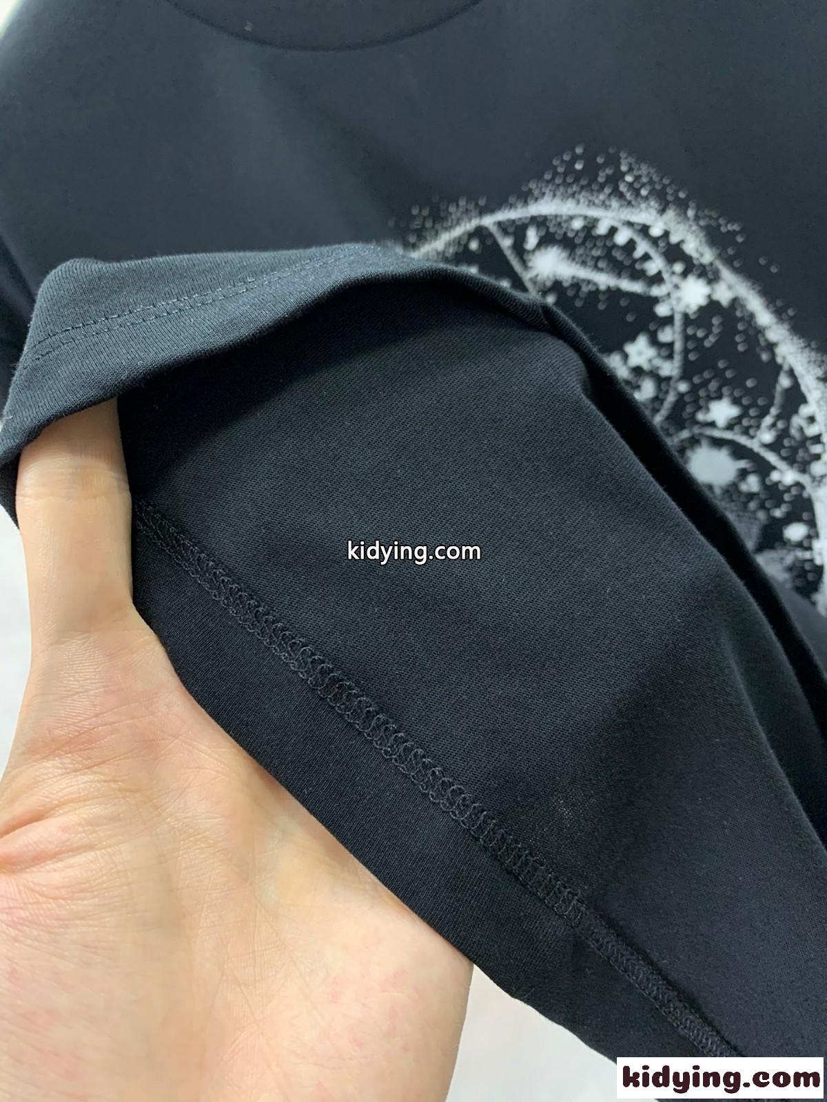 おしゃれ スカル コットン 半袖Tシャツ アレキサンダー・マックイーン Tシャツ コピー メンズ-4