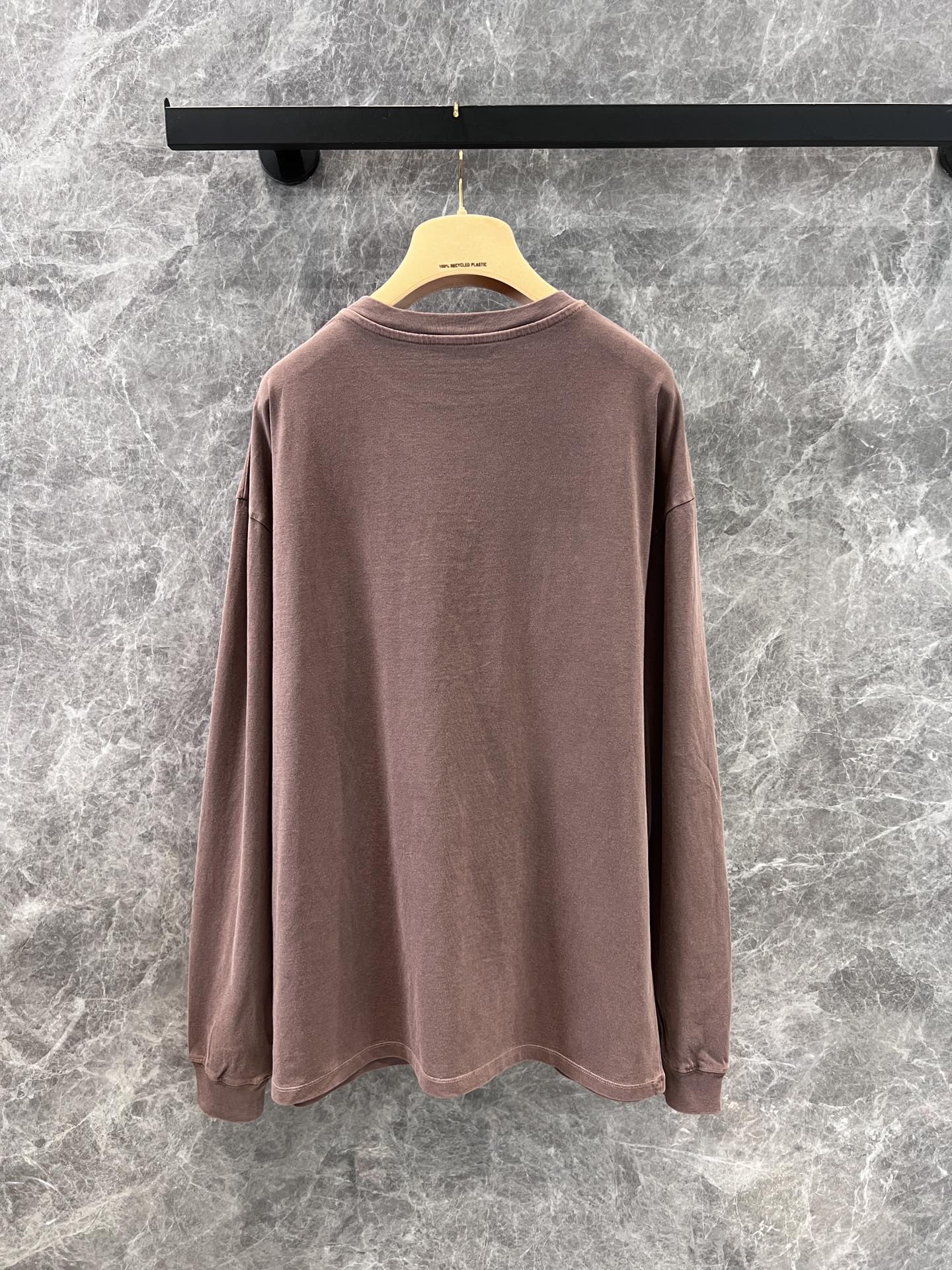 カジュアル コットン 長袖Tシャツ ミュウミュウ Tシャツ コピー ゆったり-0