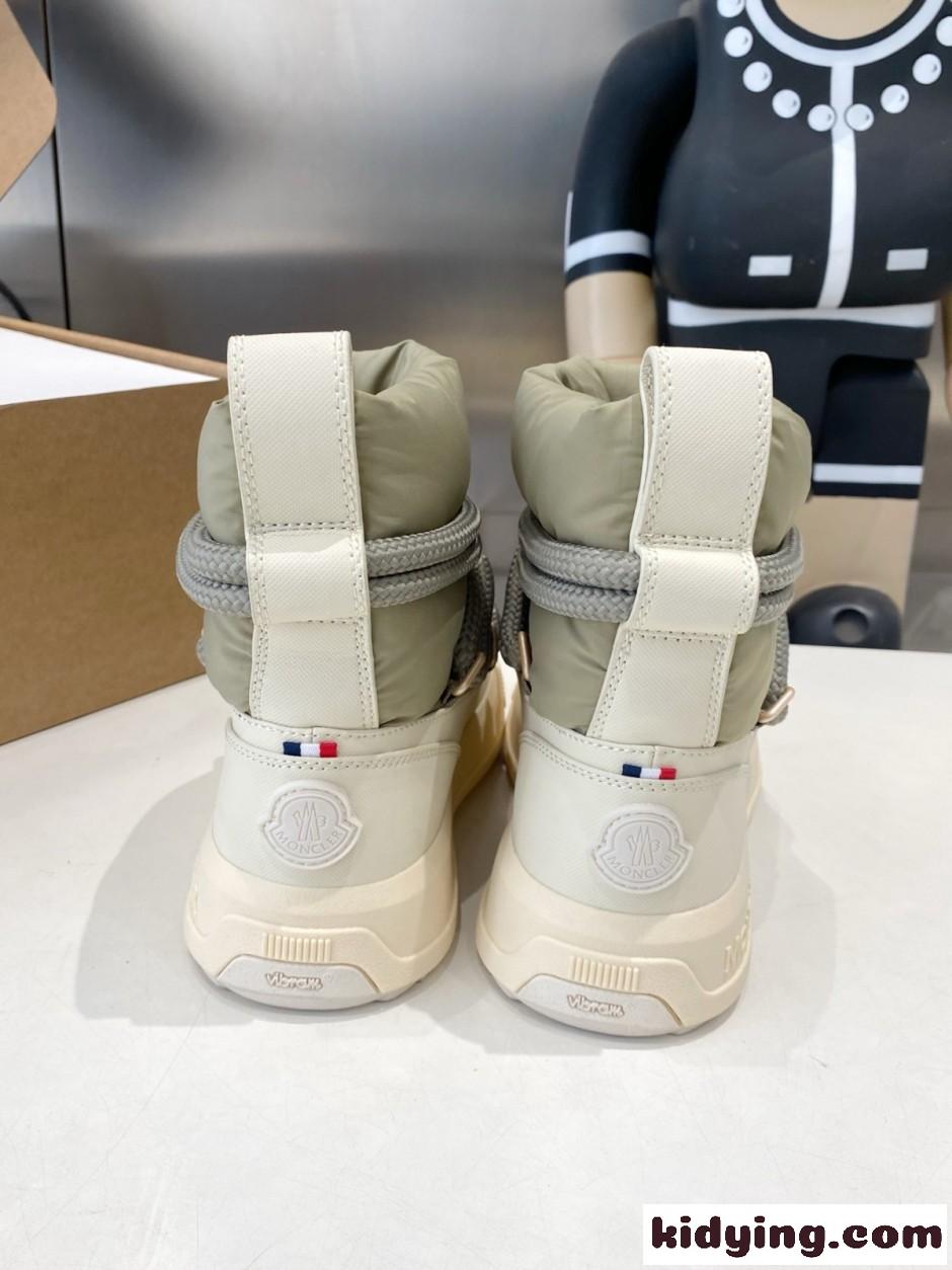 モンクレール ブーツ スーパーコピー 人気 おしゃれ Moncler Altive Mid スノーブーツ グリーン-3