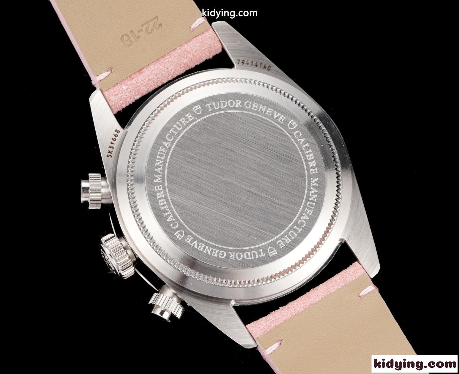 目を引く ピンク チューダー 時計 コピー 41mm ウォッチ ファッション-2