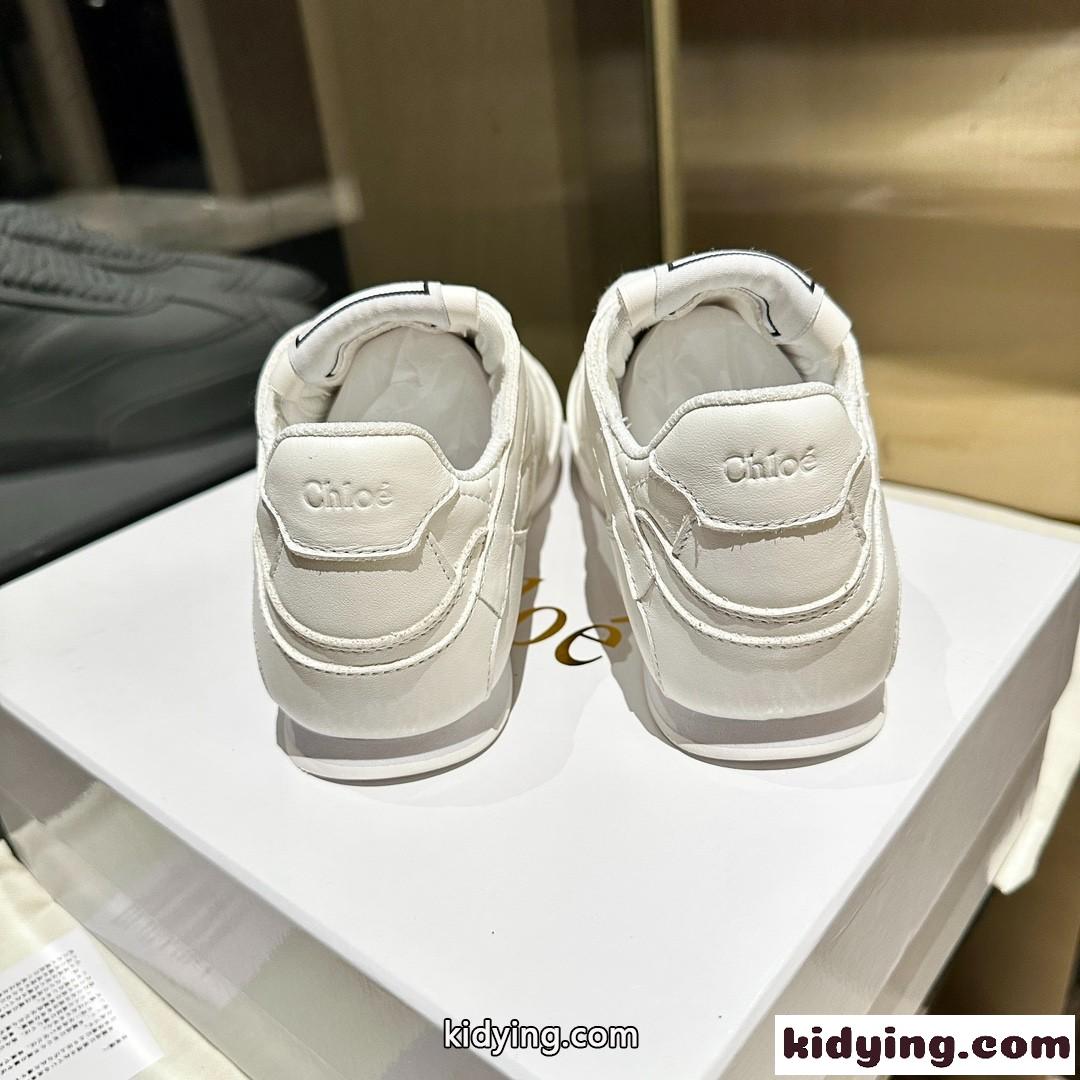 CHLOÉ KICK スニーカー クロエ スニーカー スーパーコピー レザー-3