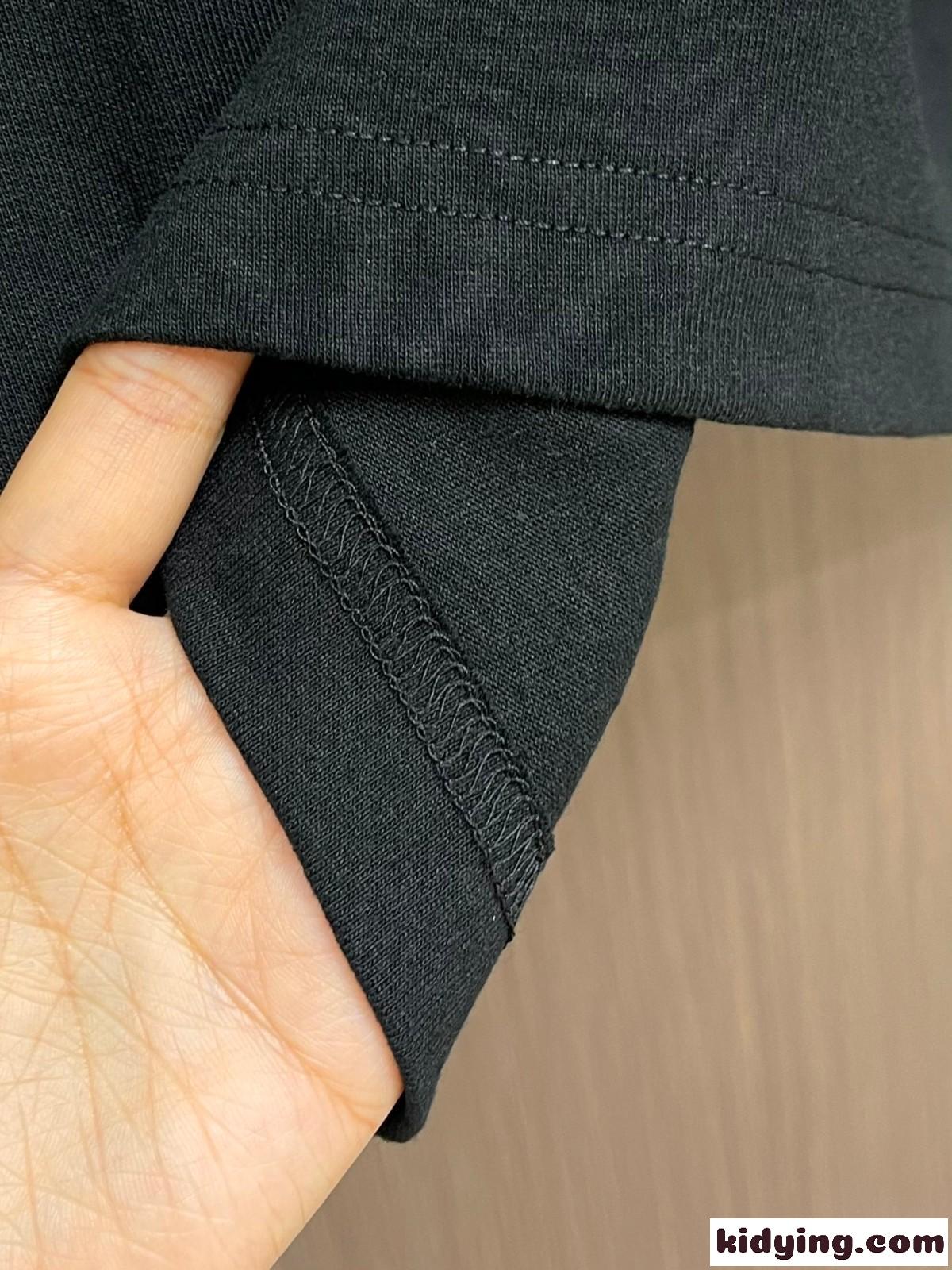 エンブロイダードコットンTシャツ ルイ・ヴィトン Tシャツ 偽物 クルーネック-3