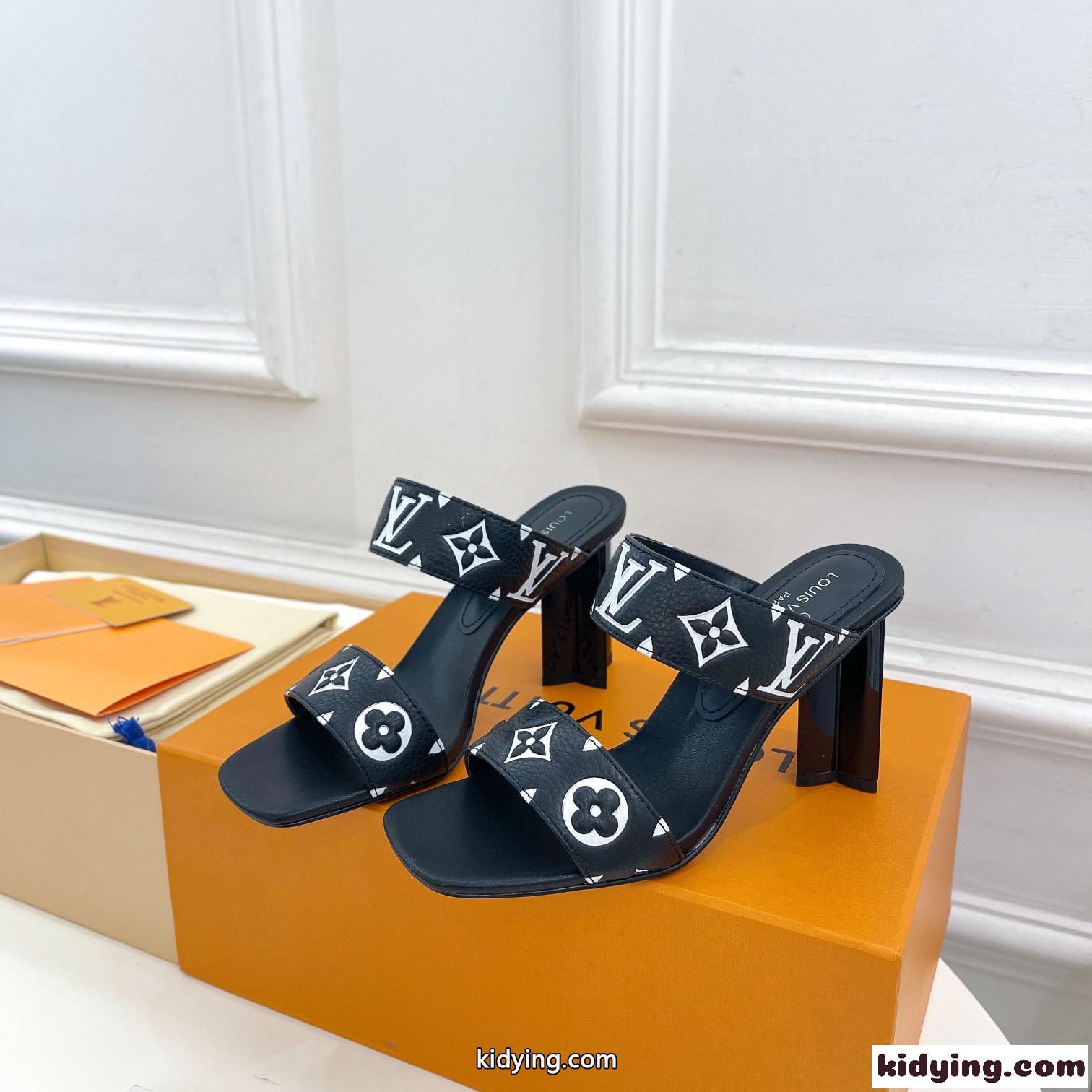 LV シルエットライン ミュール サンダル レディース ルイ・ヴィトン サンダル コピー-0
