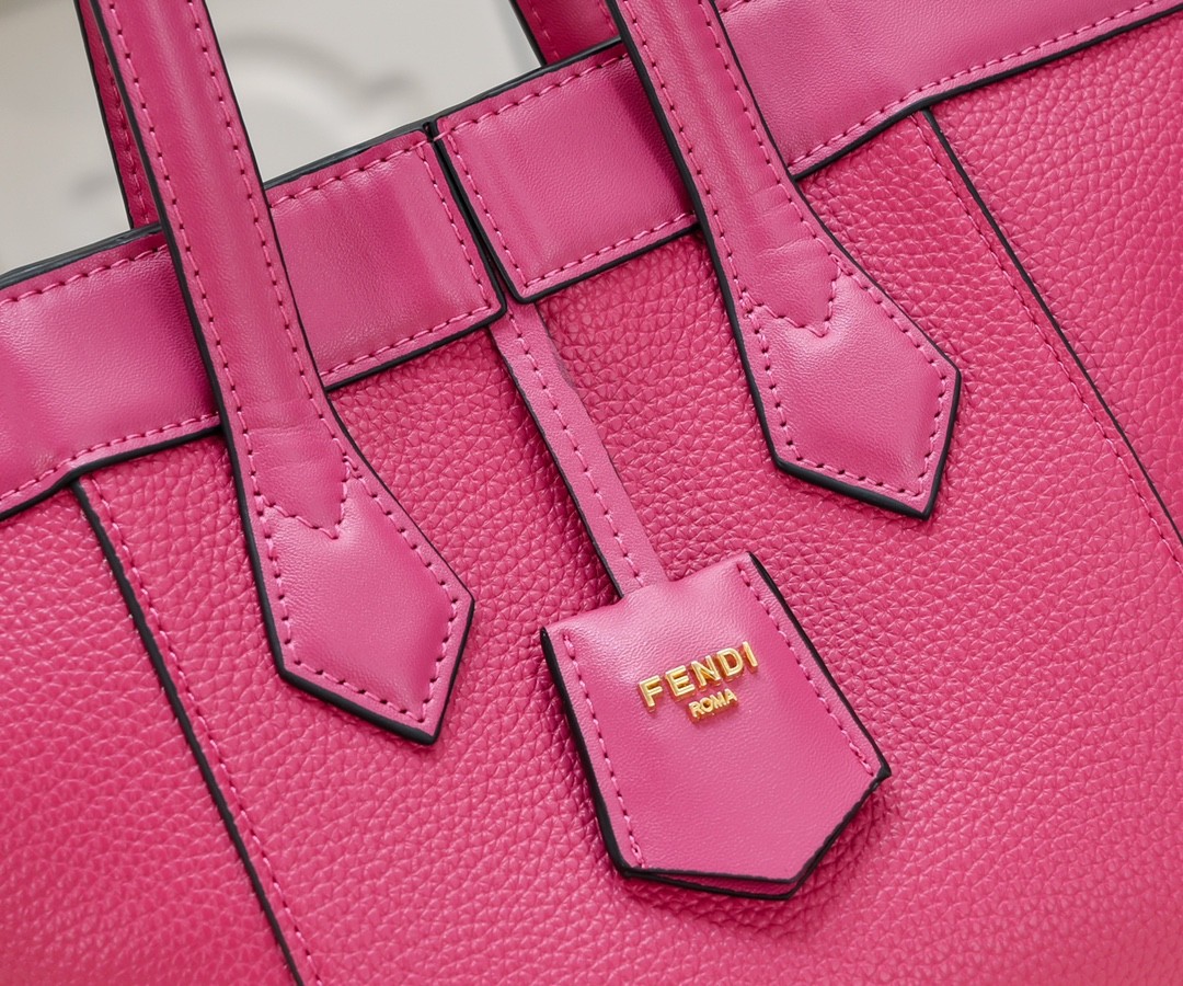 Fendi Origami スモール 変形ミニバッグ フェンディ バッグ コピー ピンクレザー-2