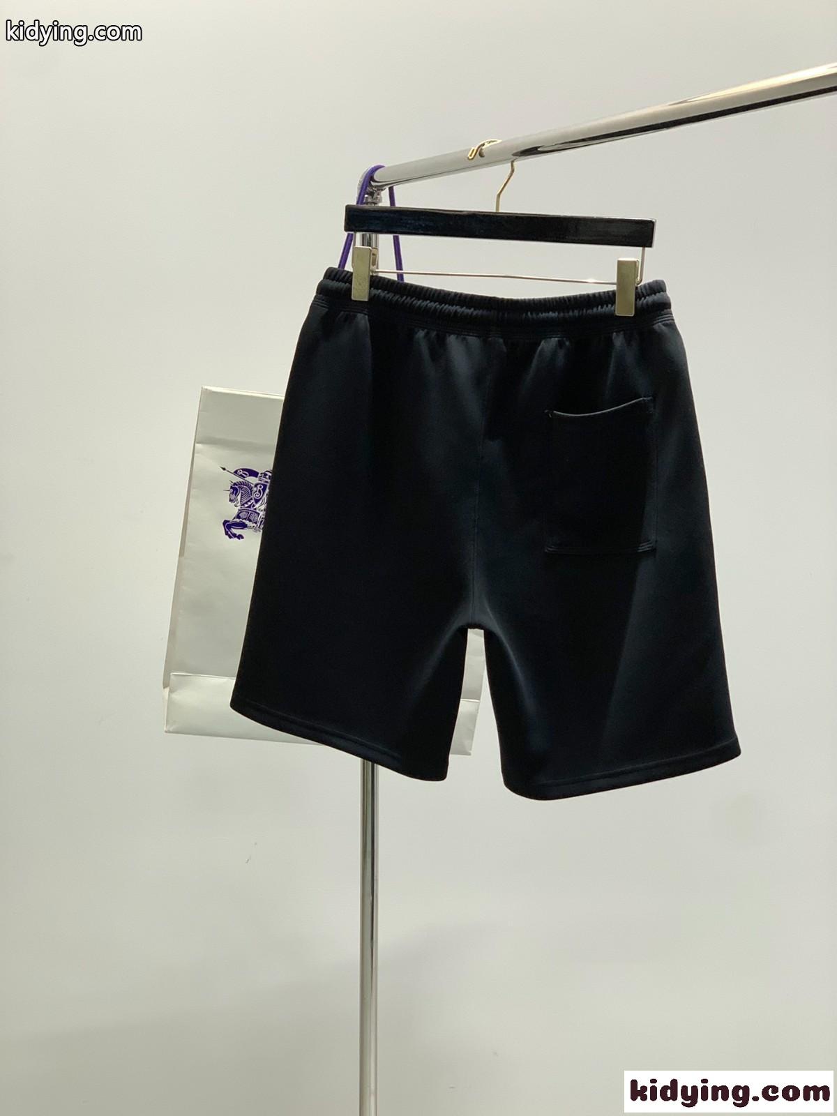 バーバリー パンツ コピー カジュアル 合わせやすい ショートパンツ メンズ ブラック-0