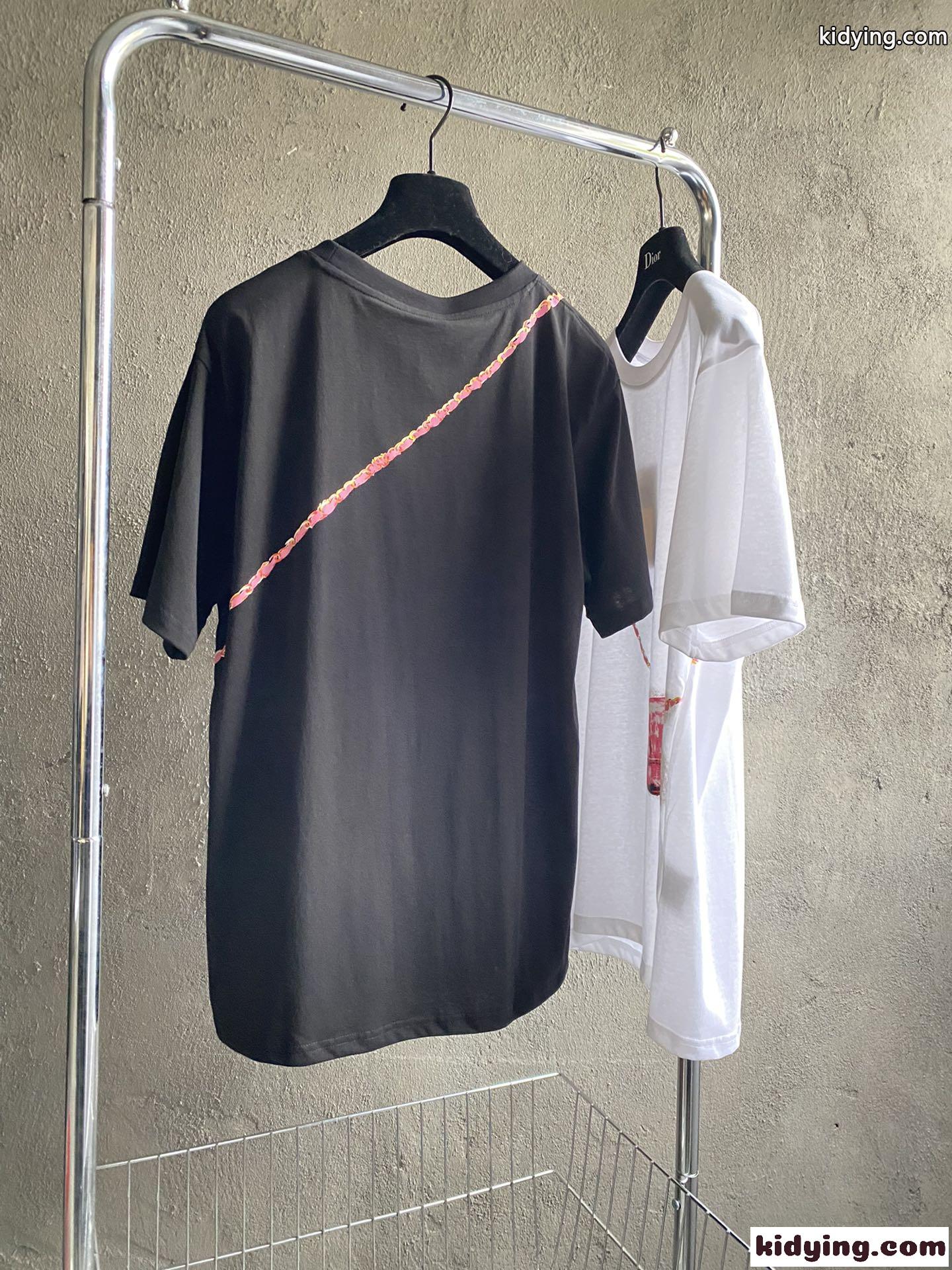 春夏 新作 人気 着心地いい クルーネック プリント シャネル tシャツ コピー 半袖 カジュアル お洒落 可愛い-1