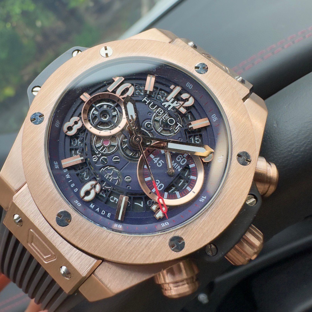人気 おしゃれ ウブロ 時計 コピー 46mm メンズ 自動巻き ウォッチ-2