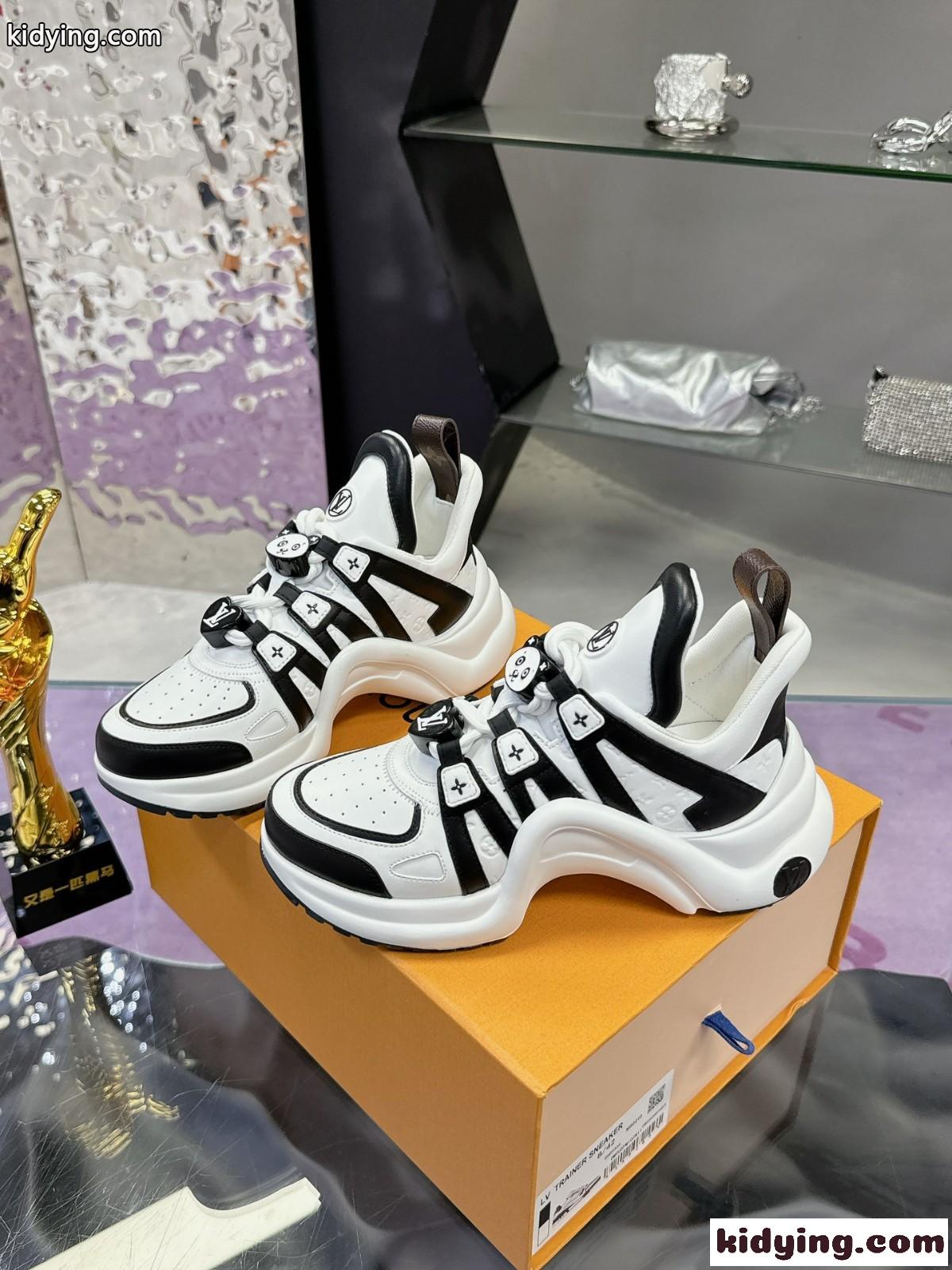 大人気 ルイ・ヴィトン スーパーコピー レディース LV アークライト･ライン スニーカー-2