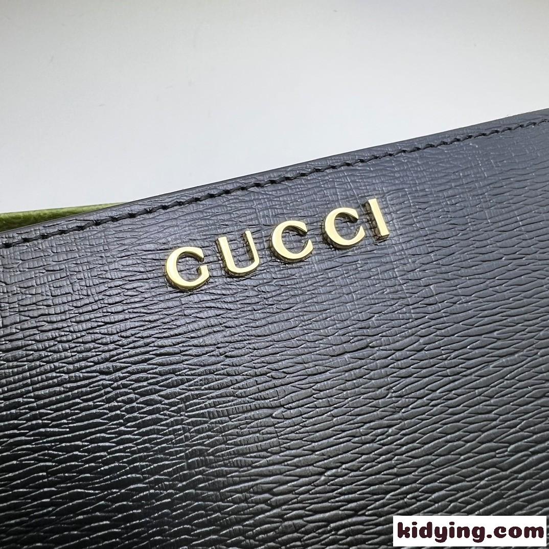 GUCCI スクリプト ジップアラウンドウォレット グッチ 財布 コピー 772642 ブラック-4