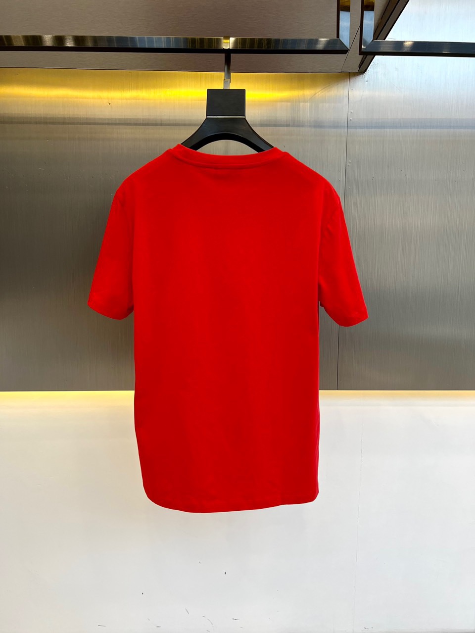 ベーシック おしゃれ ロゴプリント ケンゾー Tシャツ コピー クルーネック レッド-4