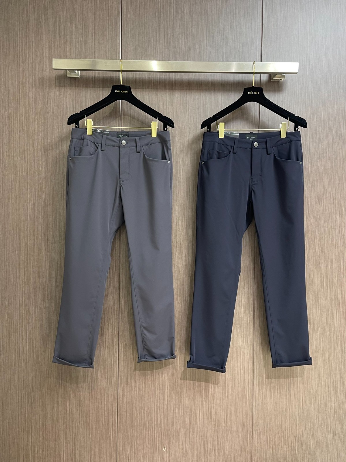 上品 カジュアル メンズ スラックス プラダ パンツ コピー ロングパンツ-0