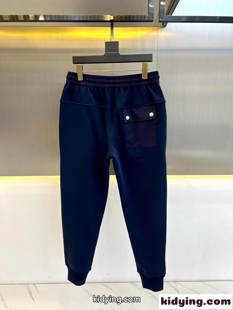 プラダ パンツ コピー メンズ カジュアル 合わせやすい 裏起毛 スウェットパンツ-1