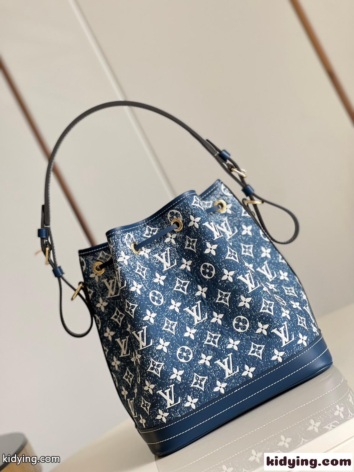 M59606 モノグラム デニム バケットバッグ ルイ・ヴィトン バッグ コピー ショルダーバッグ-3