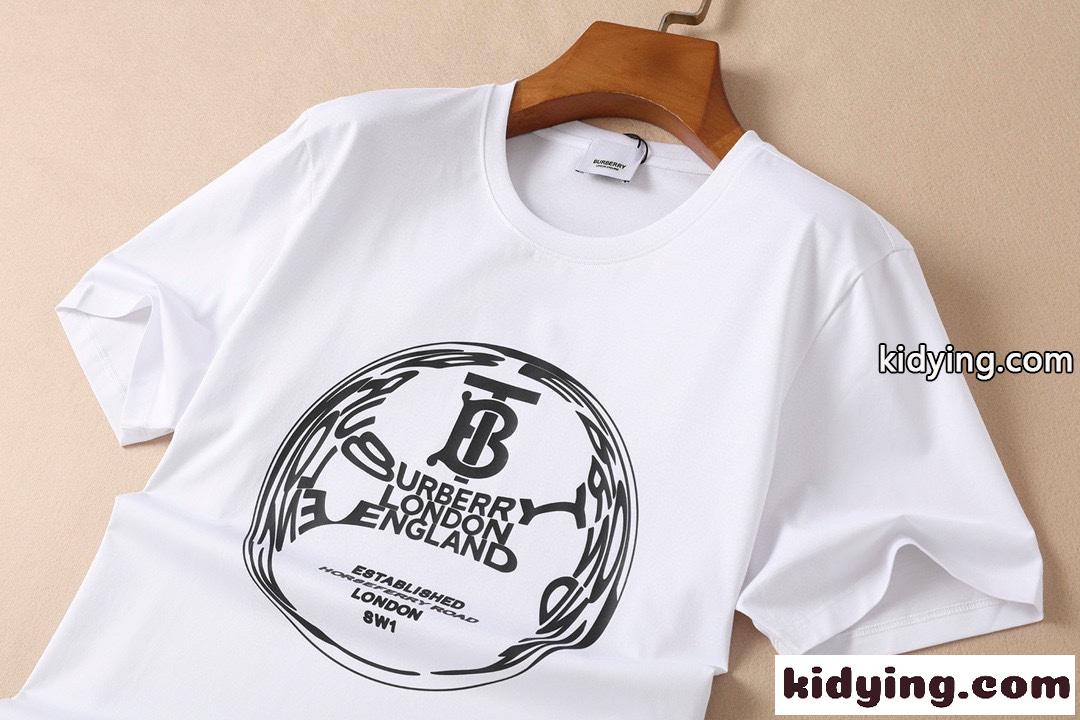 春夏 定番 メンズ トップス カジュアル おしゃれ バーバリー 半袖tシャツ コピー クルーネック-4