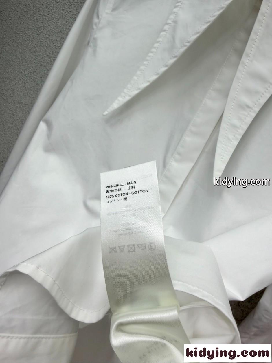 シンプル 上品 XL カラーシャツ ルイ・ヴィトン シャツ コピー ホワイト-4