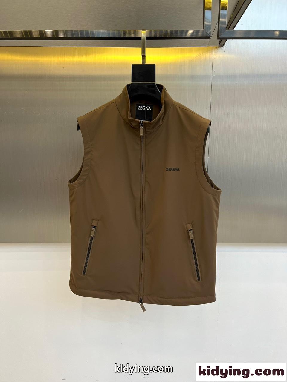 シンプル 合わせやすい ベスト エルメネジルド・ゼニア ジャケット 偽物-2