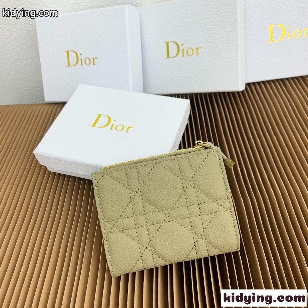 Dior Caro Dahlia ウォレット クリスチャン・ディオール 財布 スーパーコピー グリーン-2
