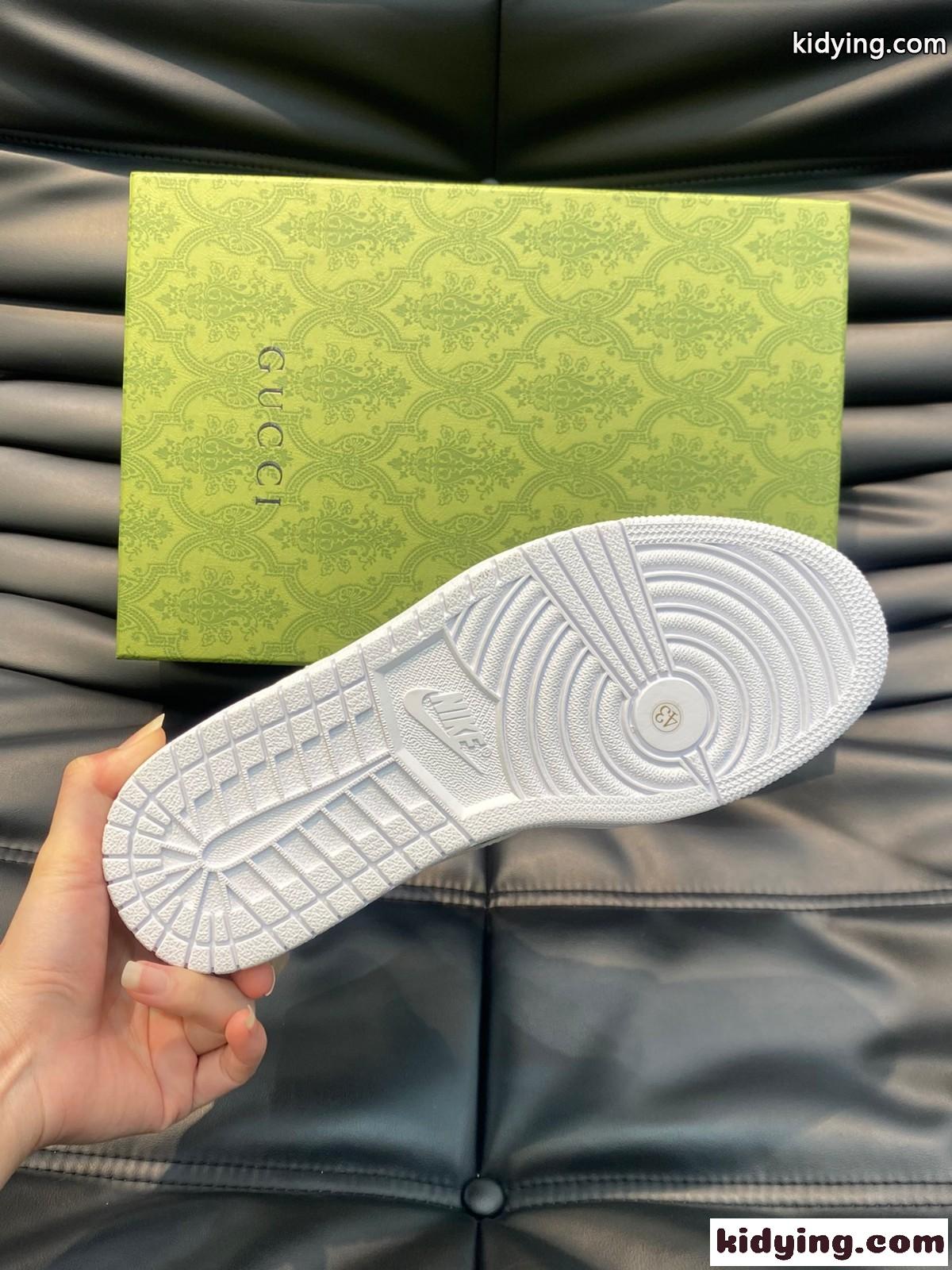 Gucci X nike グッチ スニーカー コピー ハイトップスニーカー メンズシューズ-4