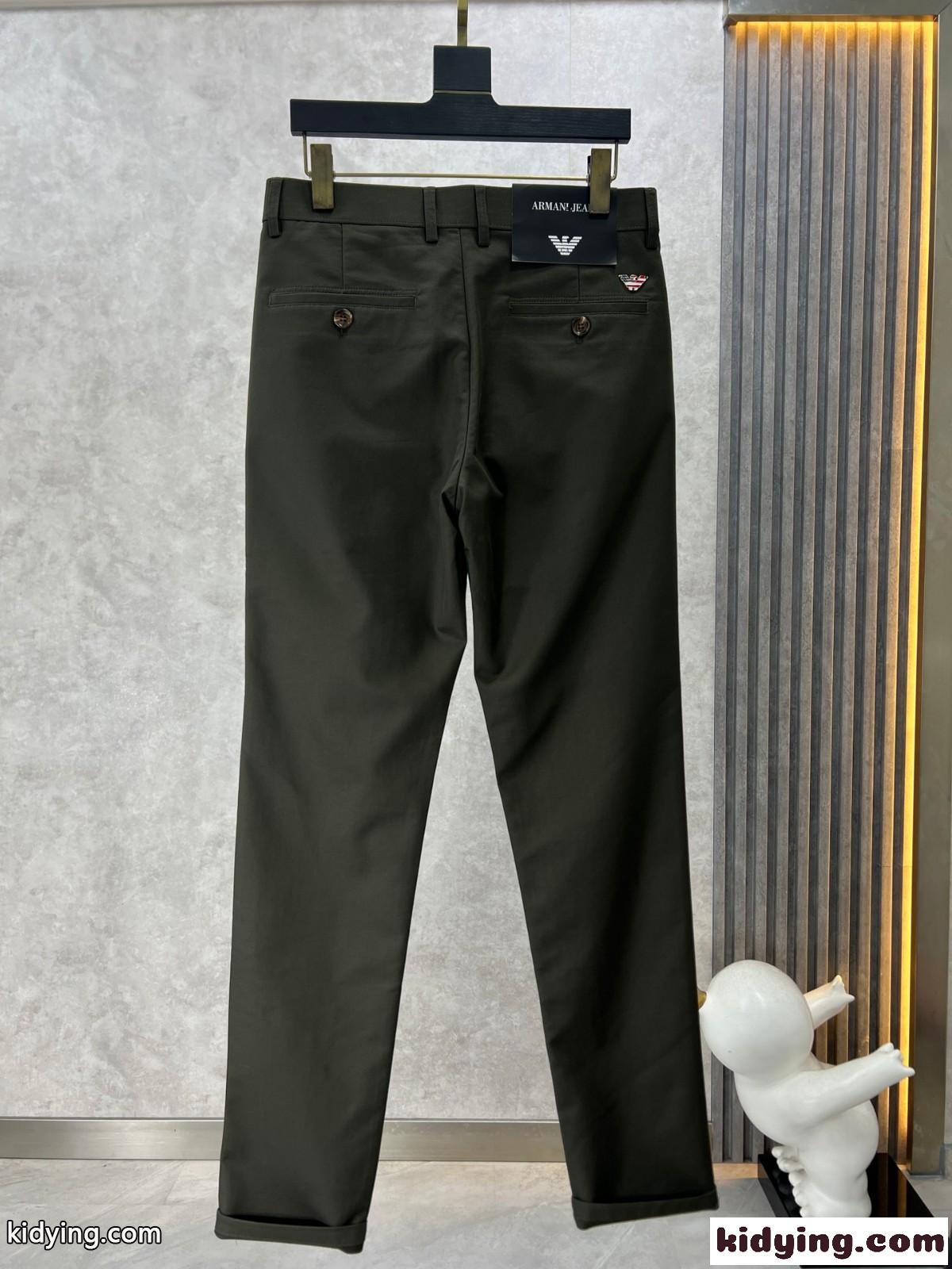 カジュアル 洗練された アルマーニ パンツ コピー メンズ ビジネス スラックス-2