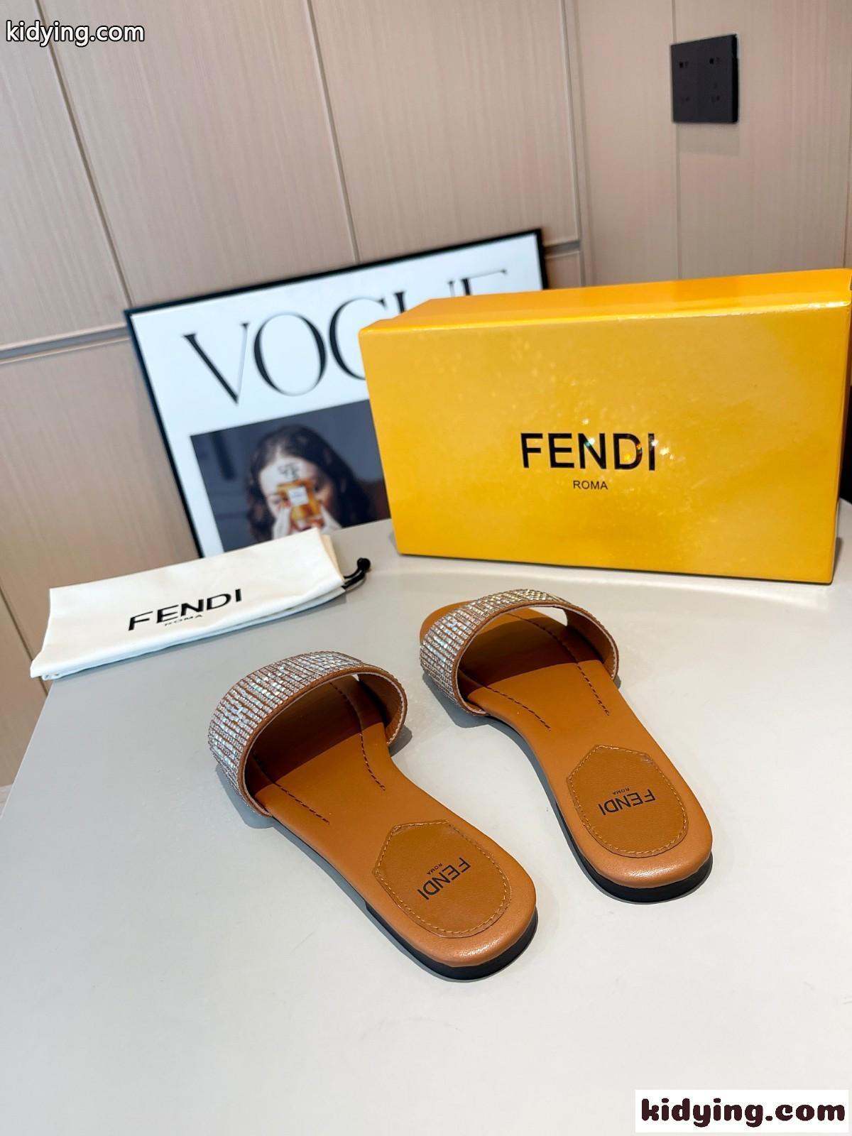 春夏 人気 フェンディ サンダル コピー レディース ファッション スライド-1