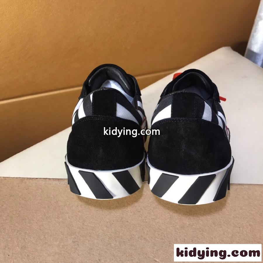 おしゃれ 合わせやすい 高品質 ストライプ カジュアルジューズ オフホワイト スニーカー コピー レースアップ-3