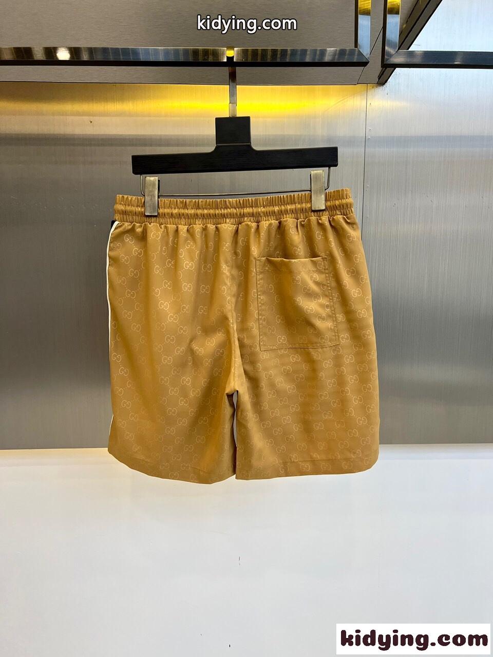 GG ウェブ ストライプ グッチ パンツ コピー メンズ ショートパンツ-2