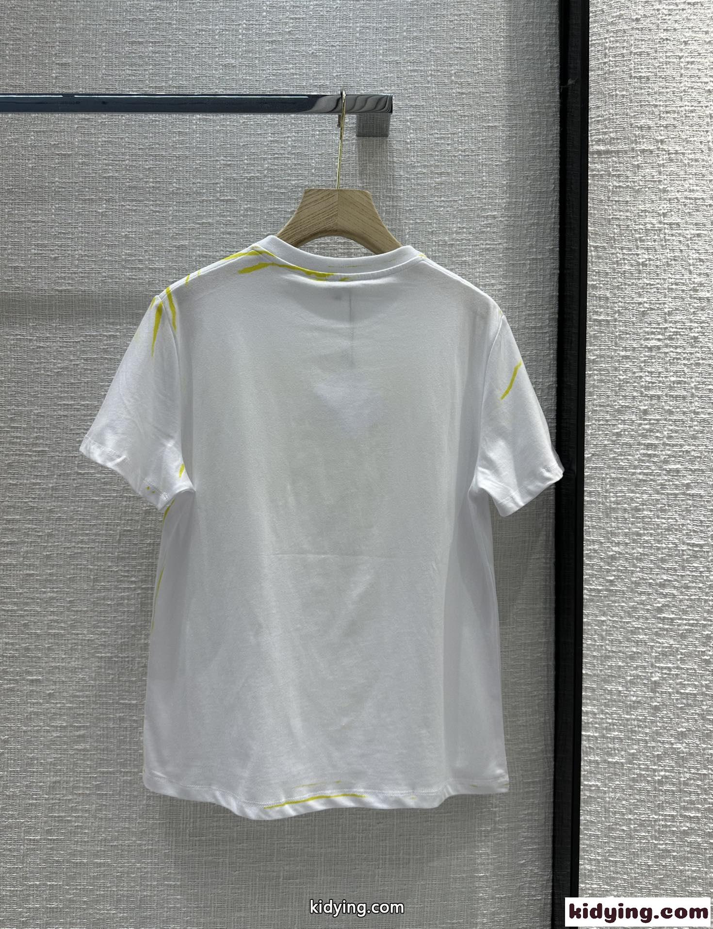 人気新作～アナグラム プリント ロエベ Tシャツ コピー クルーネック 半袖 トップス-3