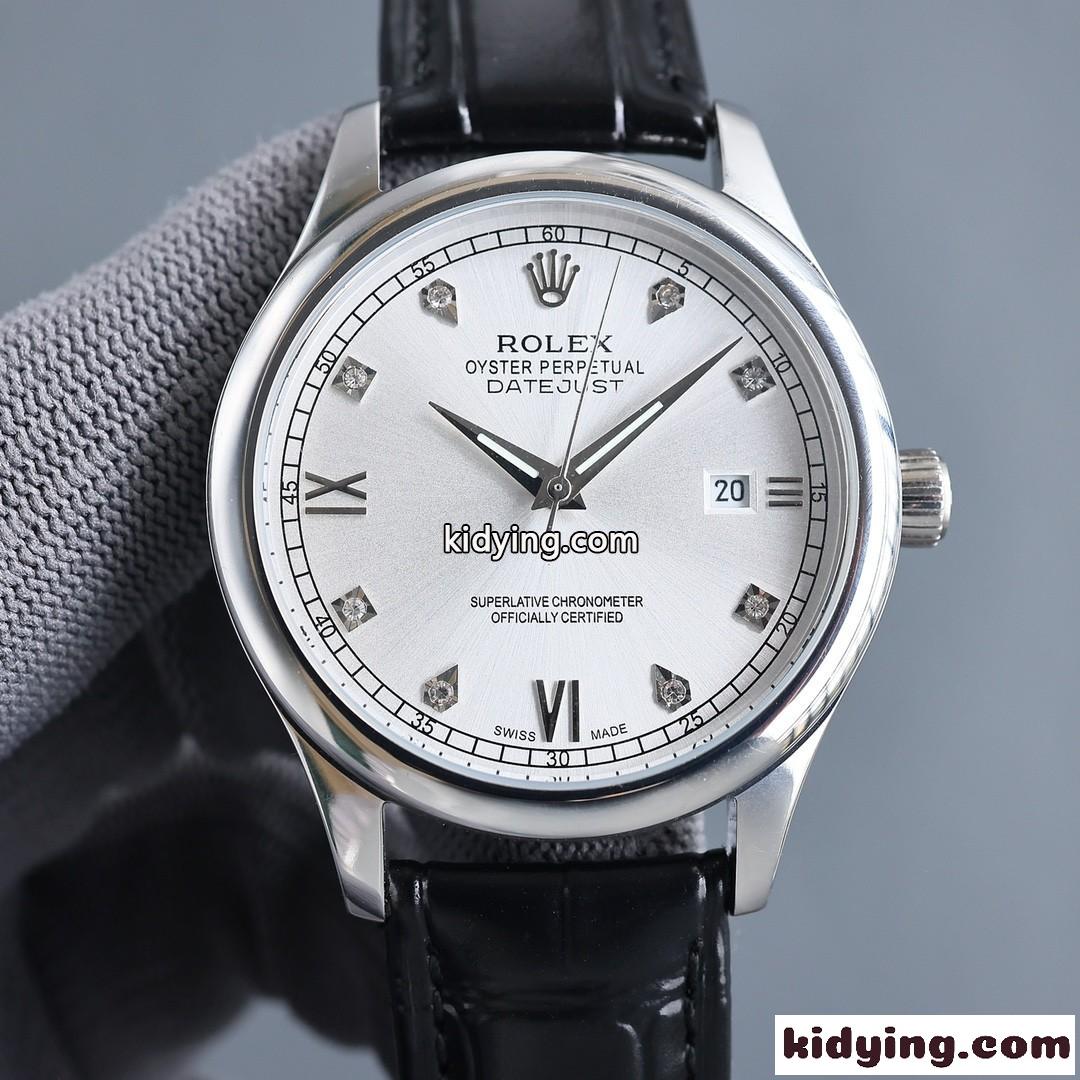 エレガント 人気 デイトジャスト ロレックス 時計 コピー 40mm ウォッチ-1