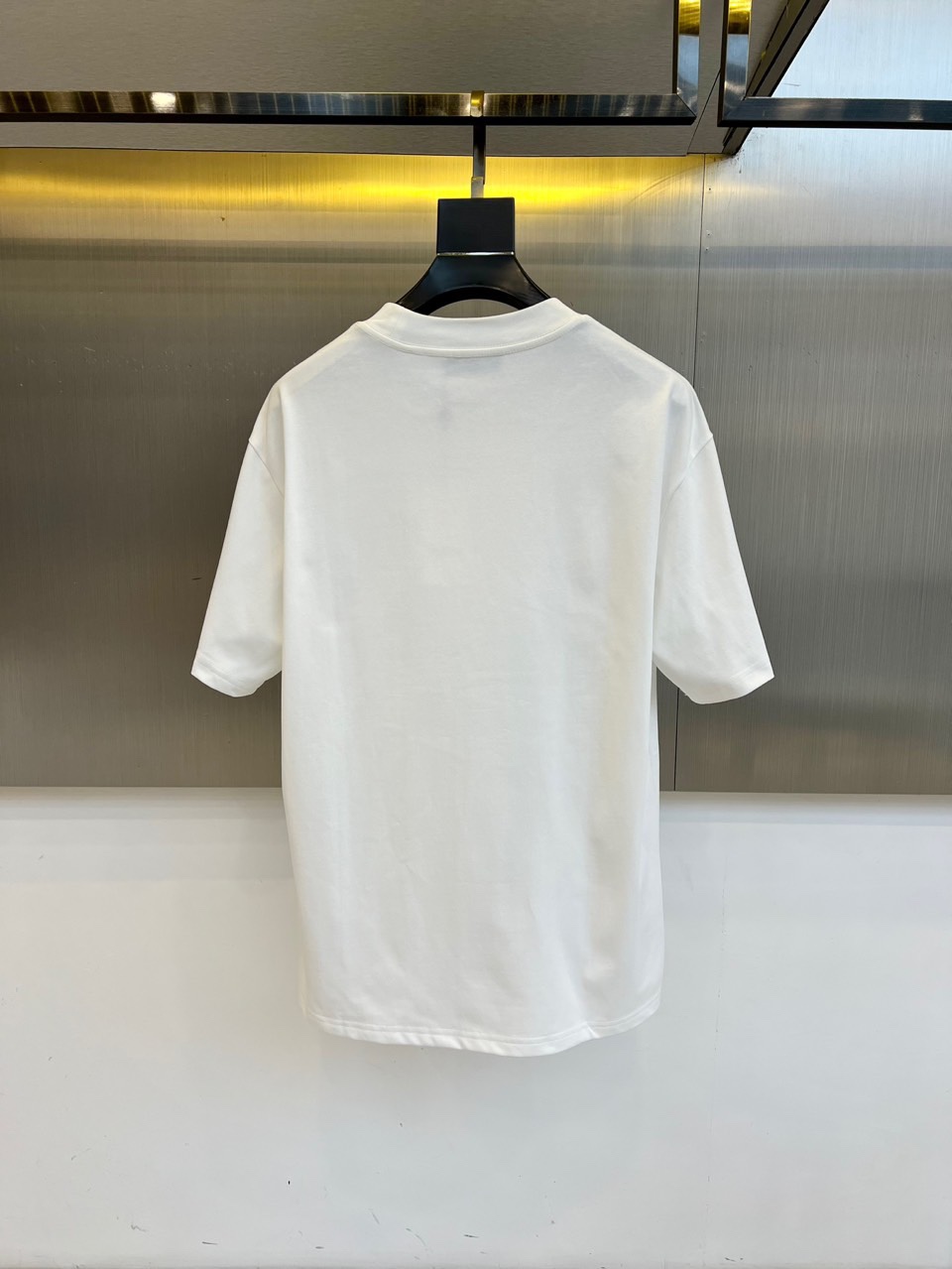 カジュアル プリント クルーネック グッチ Tシャツ 偽物 半袖トップス ホワイト-3