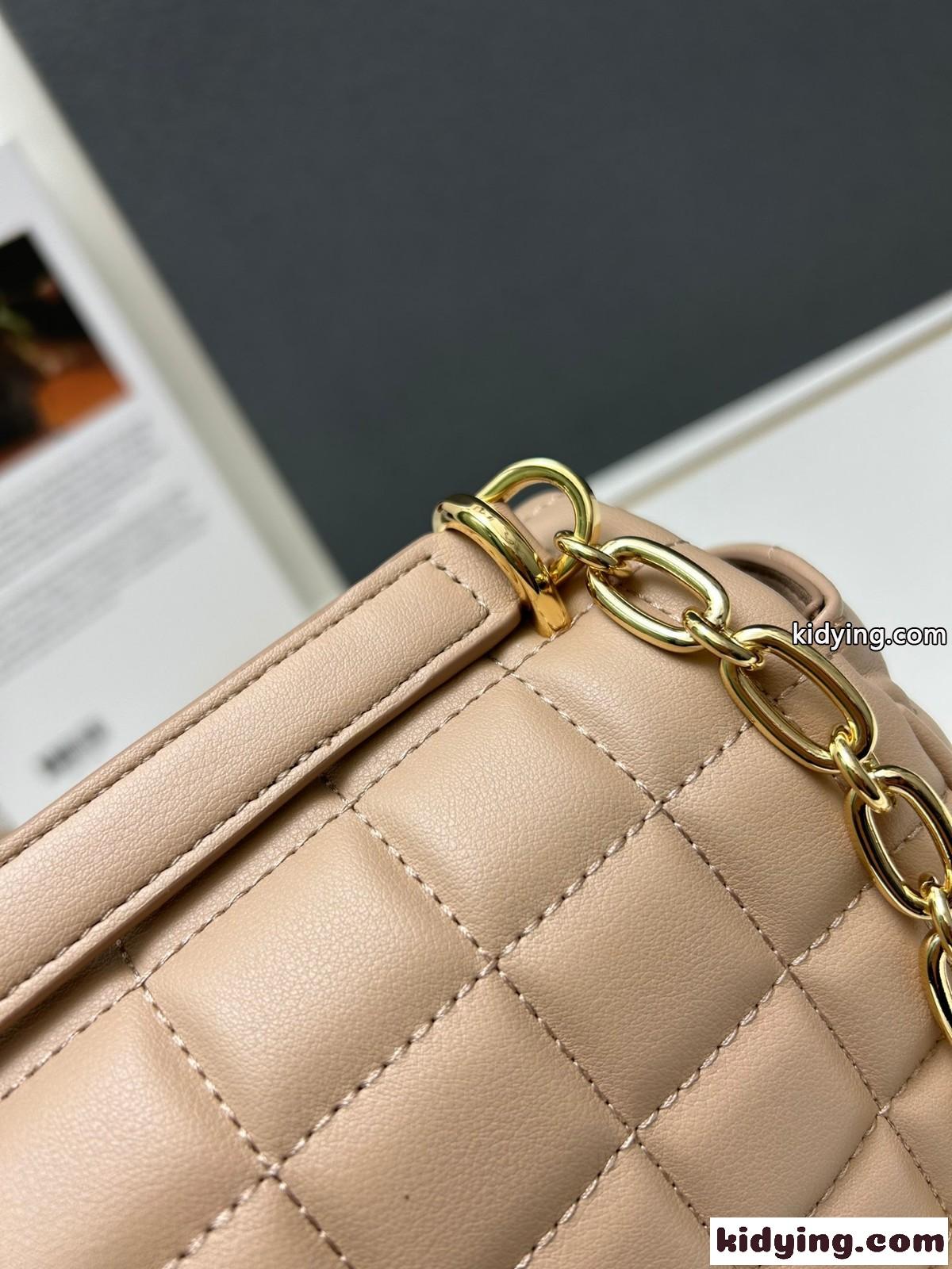 マイケルコース TRIBECA キルテッド レザー ショルダー スモール スーパーコピー ベージュ-4