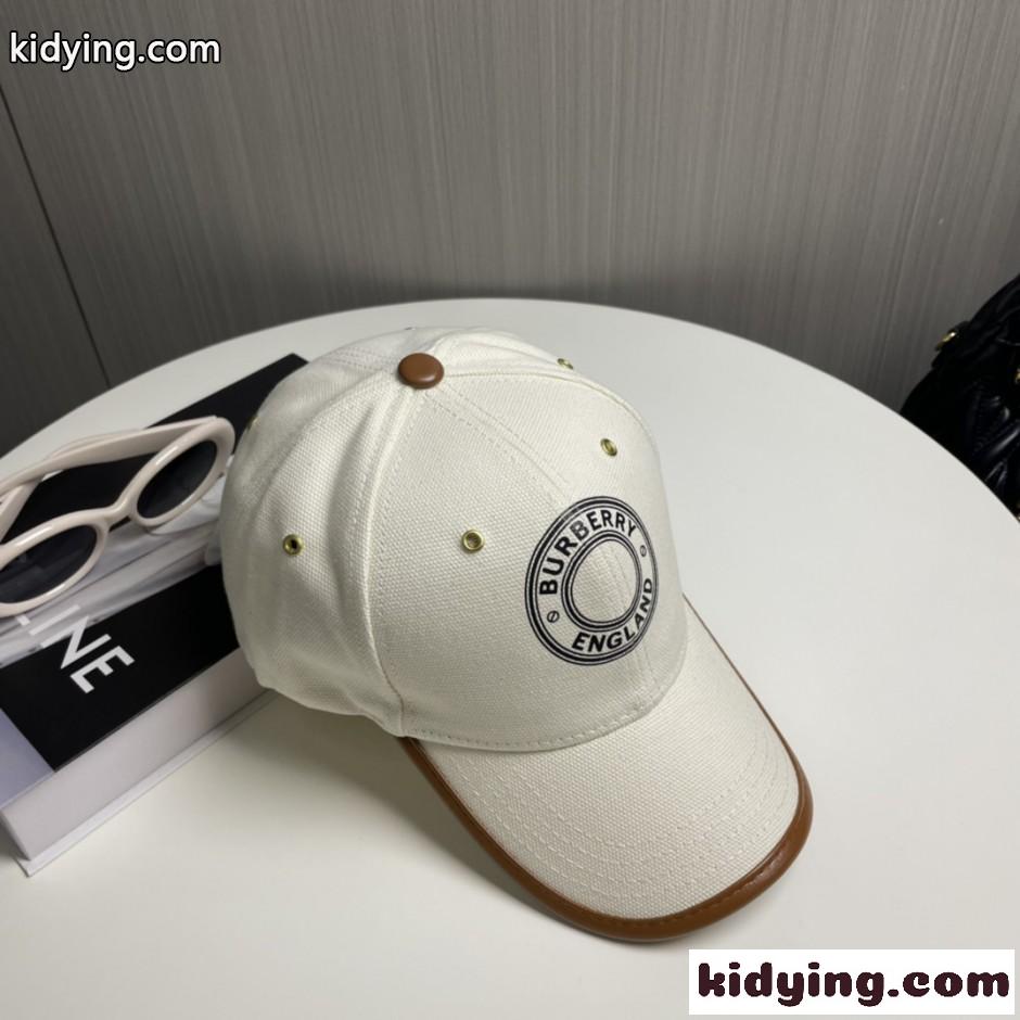 定番 合わせやすい ロゴ ベースボールキャップ バーバリー キャップ 偽物-3