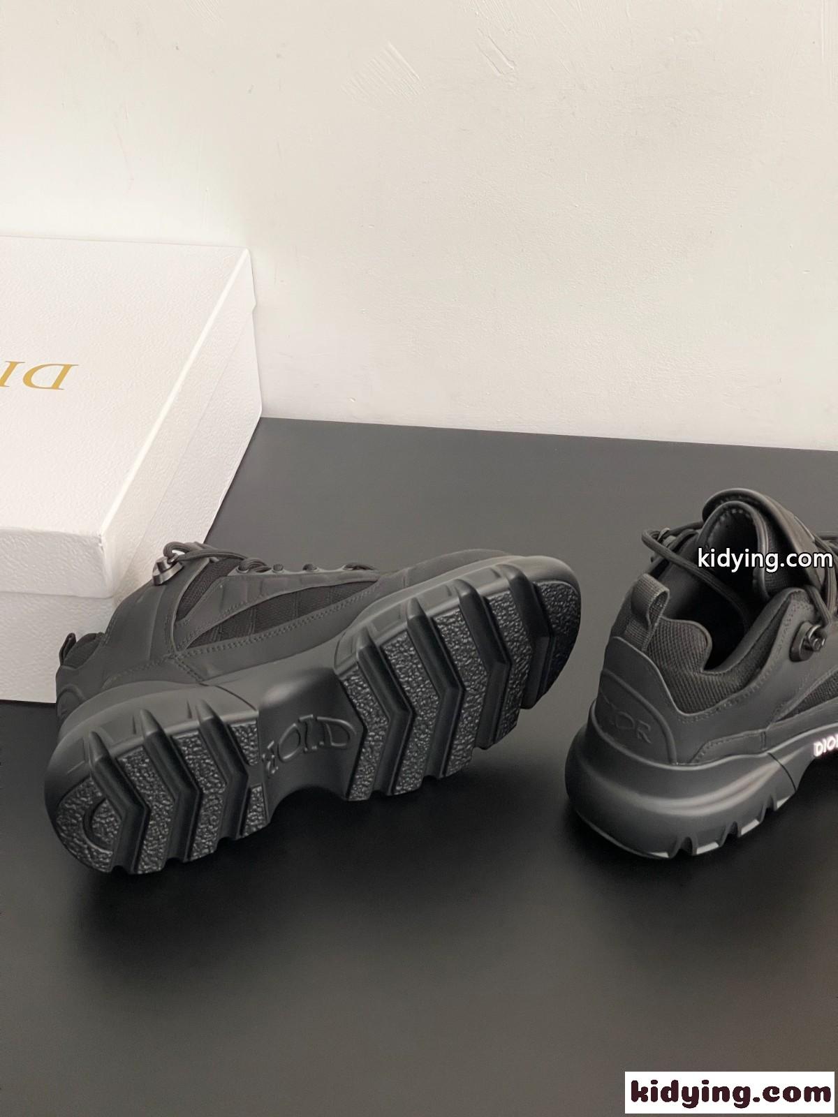 DIOR AND LEWIS HAMILTON Dior Snow ダービーシューズ クリスチャン・ディオール スニーカー スーパーコピー ブラック-4