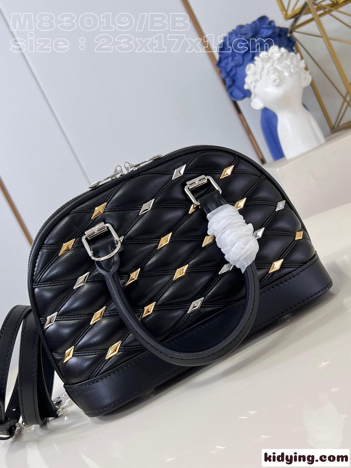 M83019 LV アルマ BB マルタージュ スタッズ ハンドバッグ ルイヴィトン バッグ スーパーコピー-2
