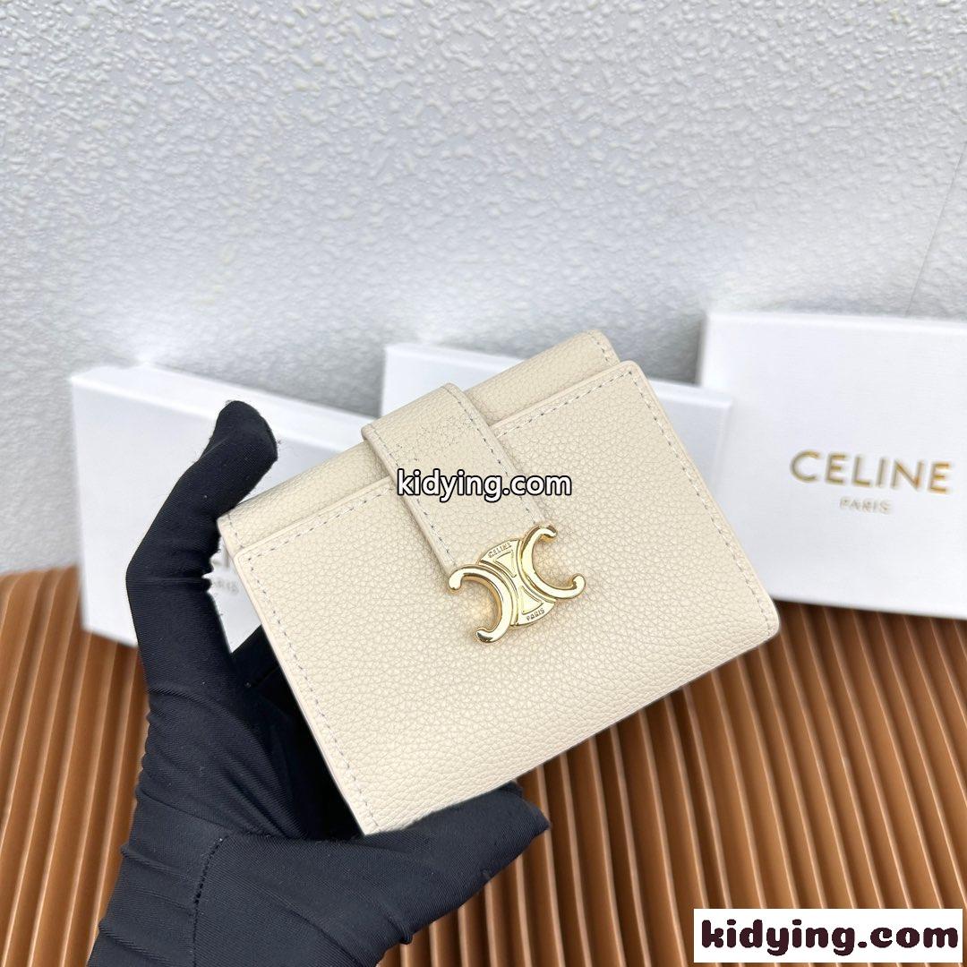 ファインウォレット CELINE ヴィクトワール セリーヌ 財布 コピー ホワイト-1