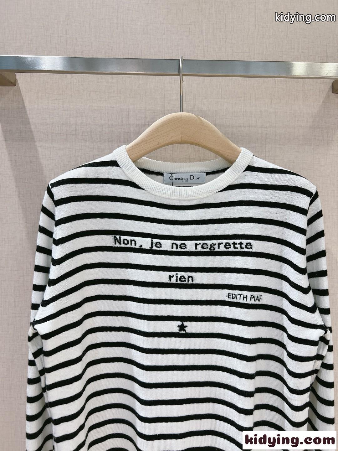 DIOR MARINIERE セーター クリスチャン・ディオール セーター コピー 合わせやすい-2