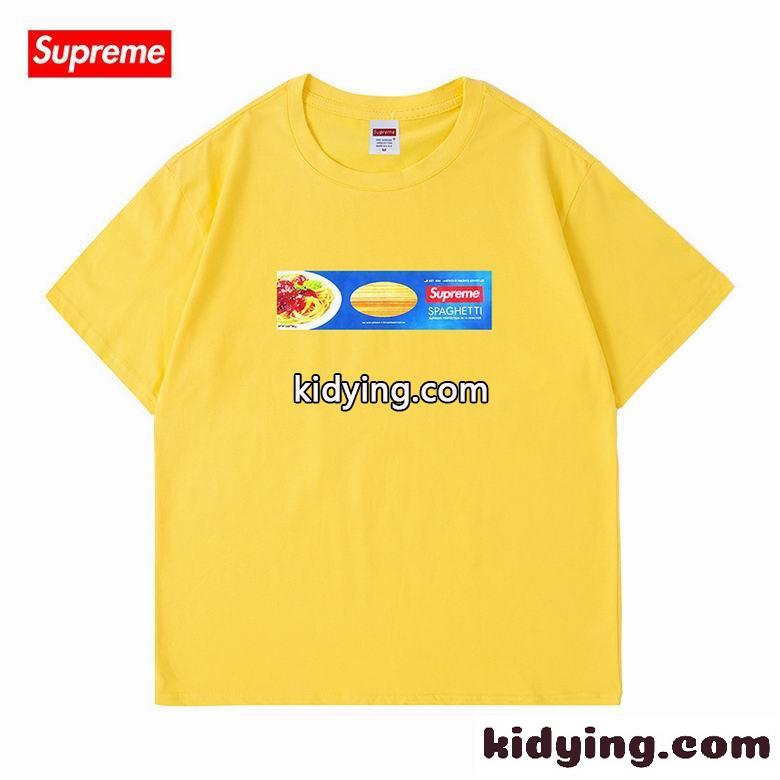 レディース メンズ 定番 人気 半袖 トップス ロゴ クルーネック シュプリーム tシャツ コピー ゆったり おしゃれ-7