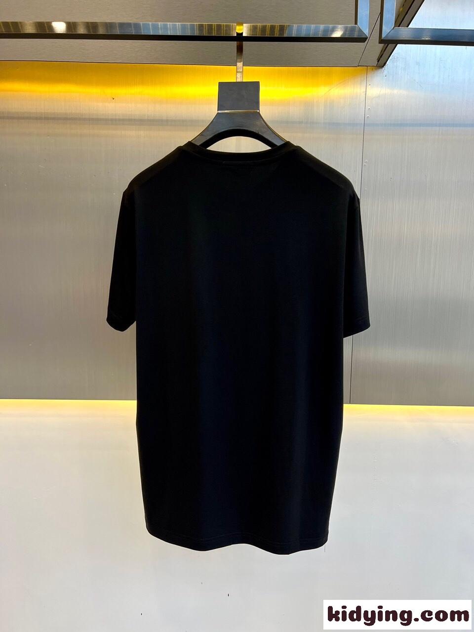 シェールサーチェ メデューサTシャツ 半袖 ヴェルサーチェ Tシャツ コピー ブラック-3