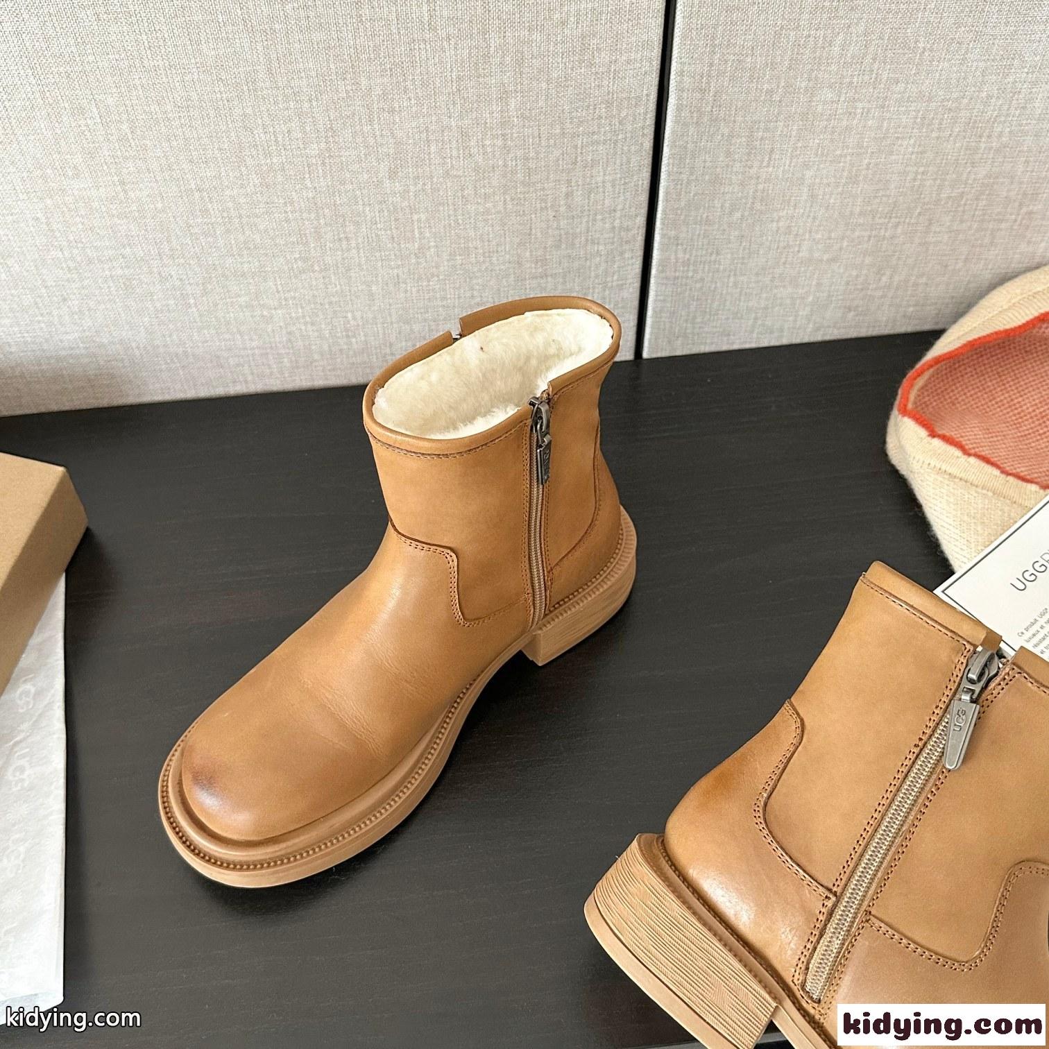 カジュアル 合わせやすい 暖かい アグ ブーツ コピー ショートブーツ-2