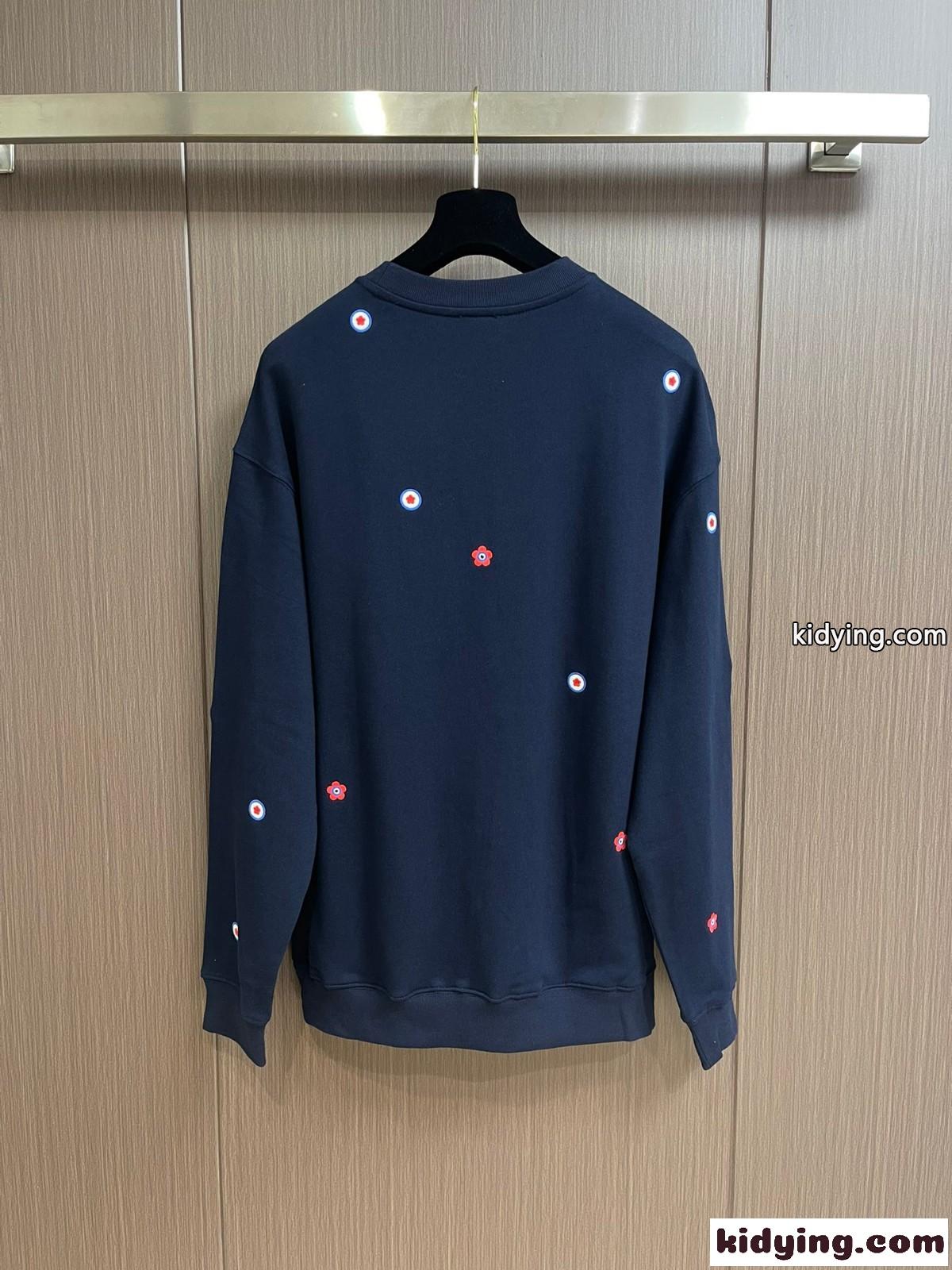 KENZO TARGET エンブロイダリー スウェット ケンゾー パーカー コピー 長袖-0