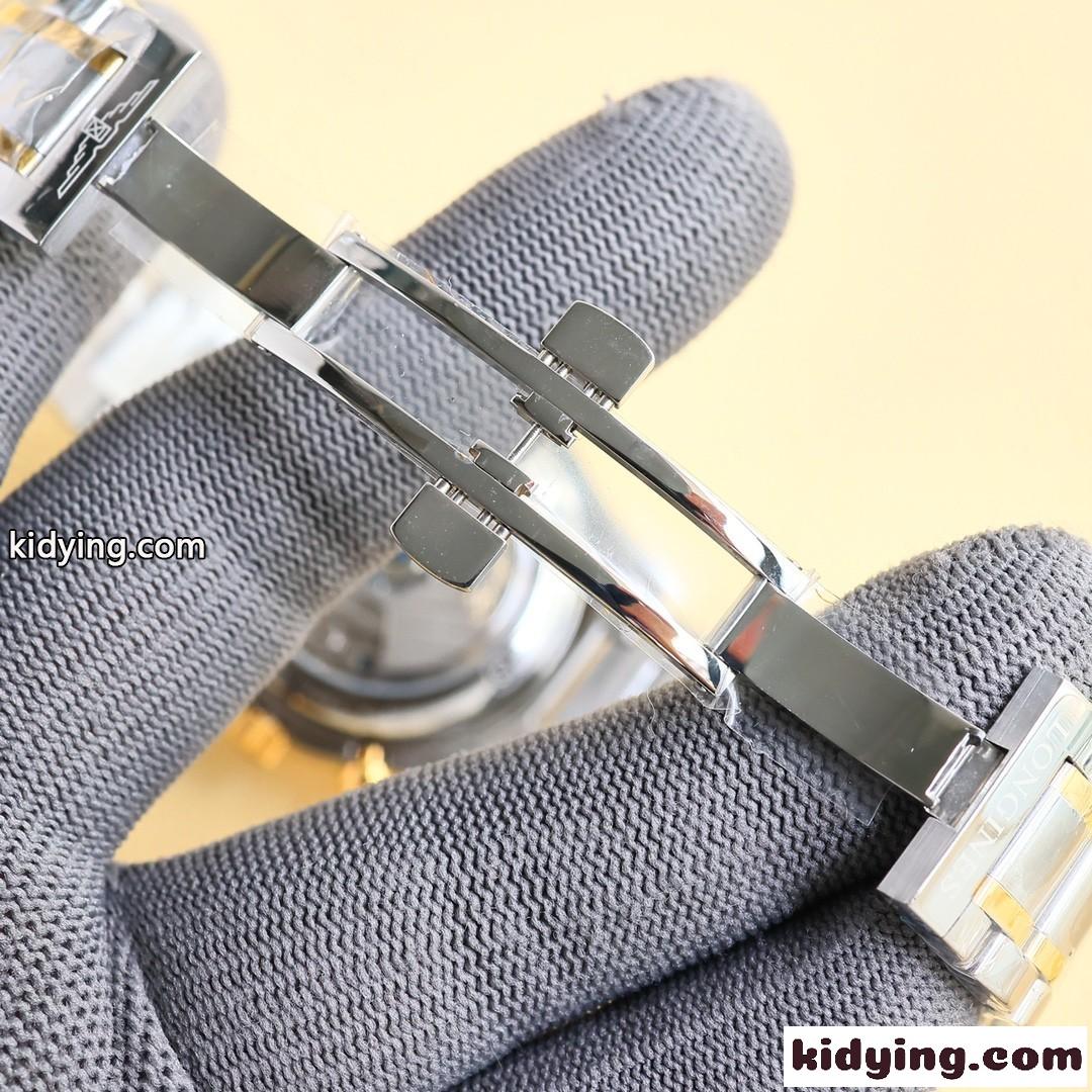 人気 多機能 エレガント ロンジン 時計 コピー 40mm ウォッチ-4