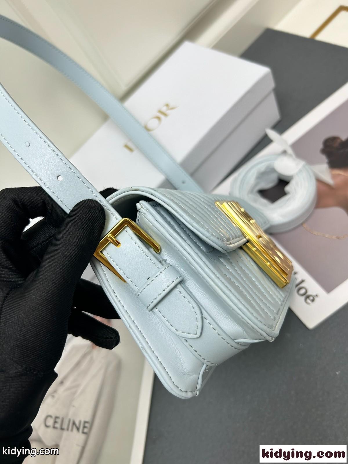 Miss Dior フラップバッグ クリスチャン・ディオール バッグ コピー ブルー-1