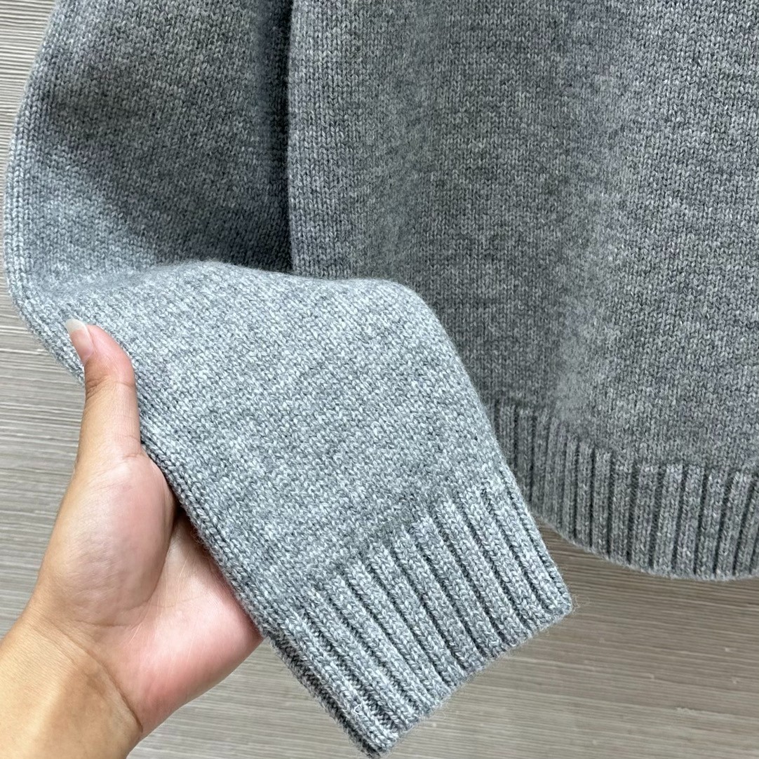 ウール&カシミヤ クルーネック グッチ セーター コピー プルオーバー-2