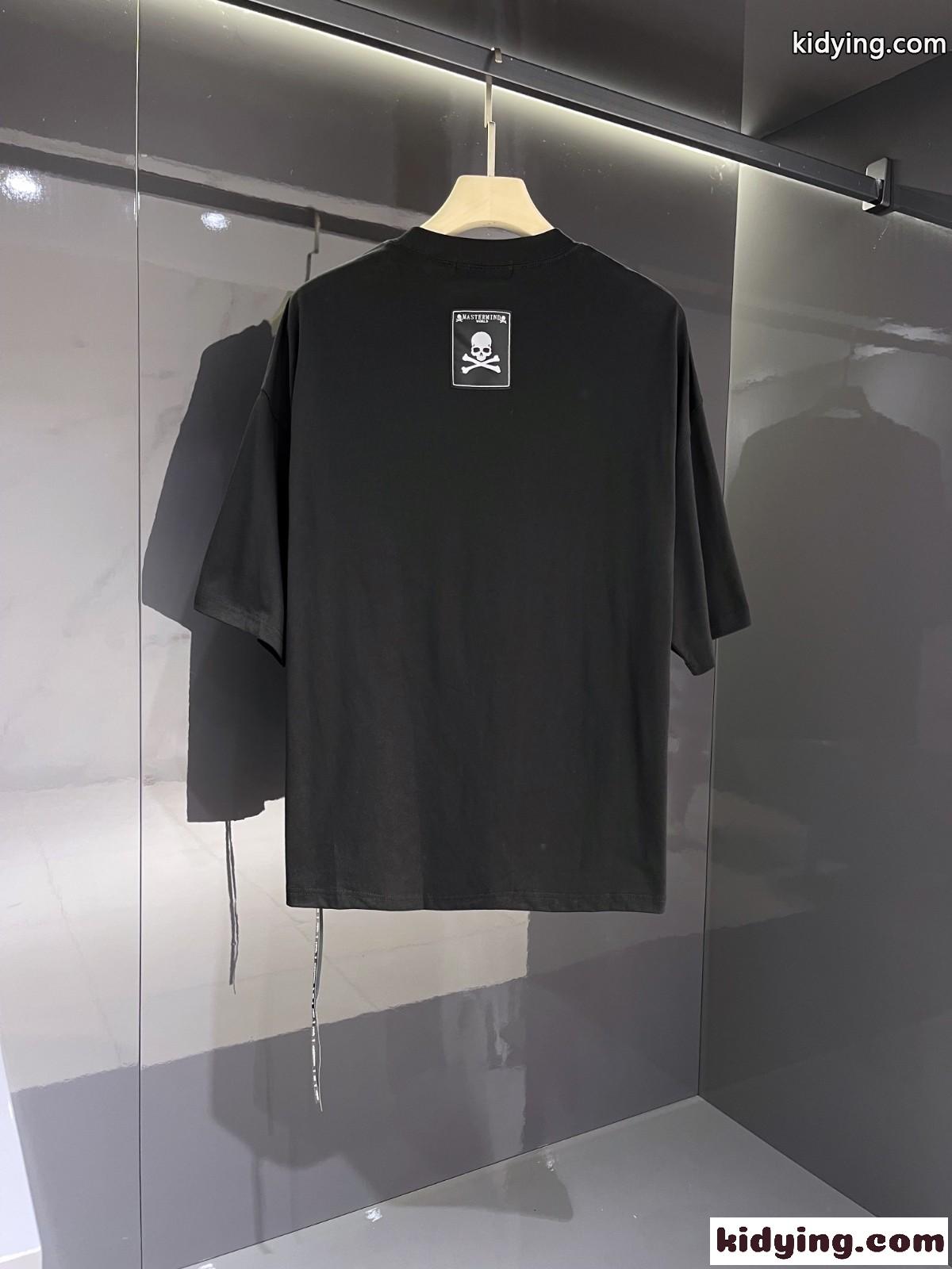 カジュアル ストリート系 クルーネック マスターマインド・ジャパン 半袖Tシャツ コピー コットン ゆったり-1