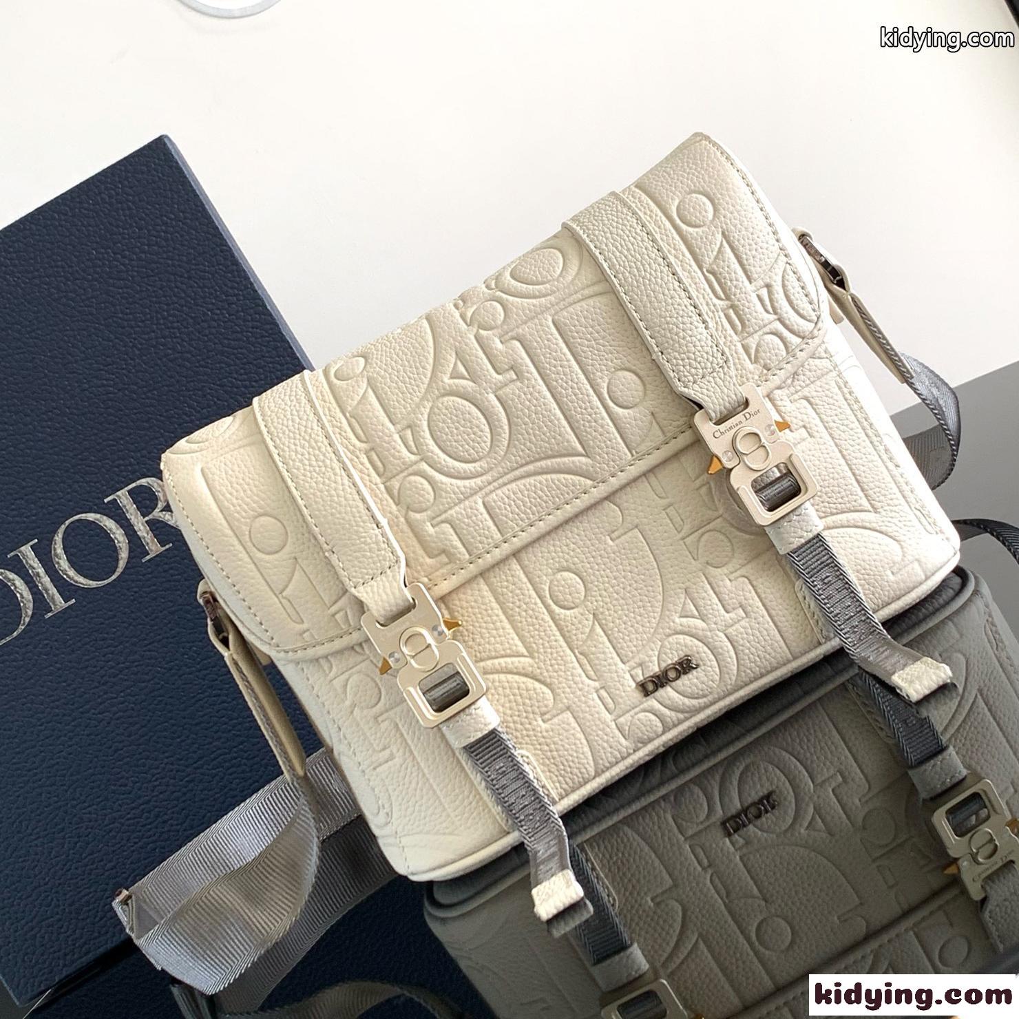 Dior Hit the Road フラップ付き メッセンジャーバッグ スーパーコピー ホワイト-0