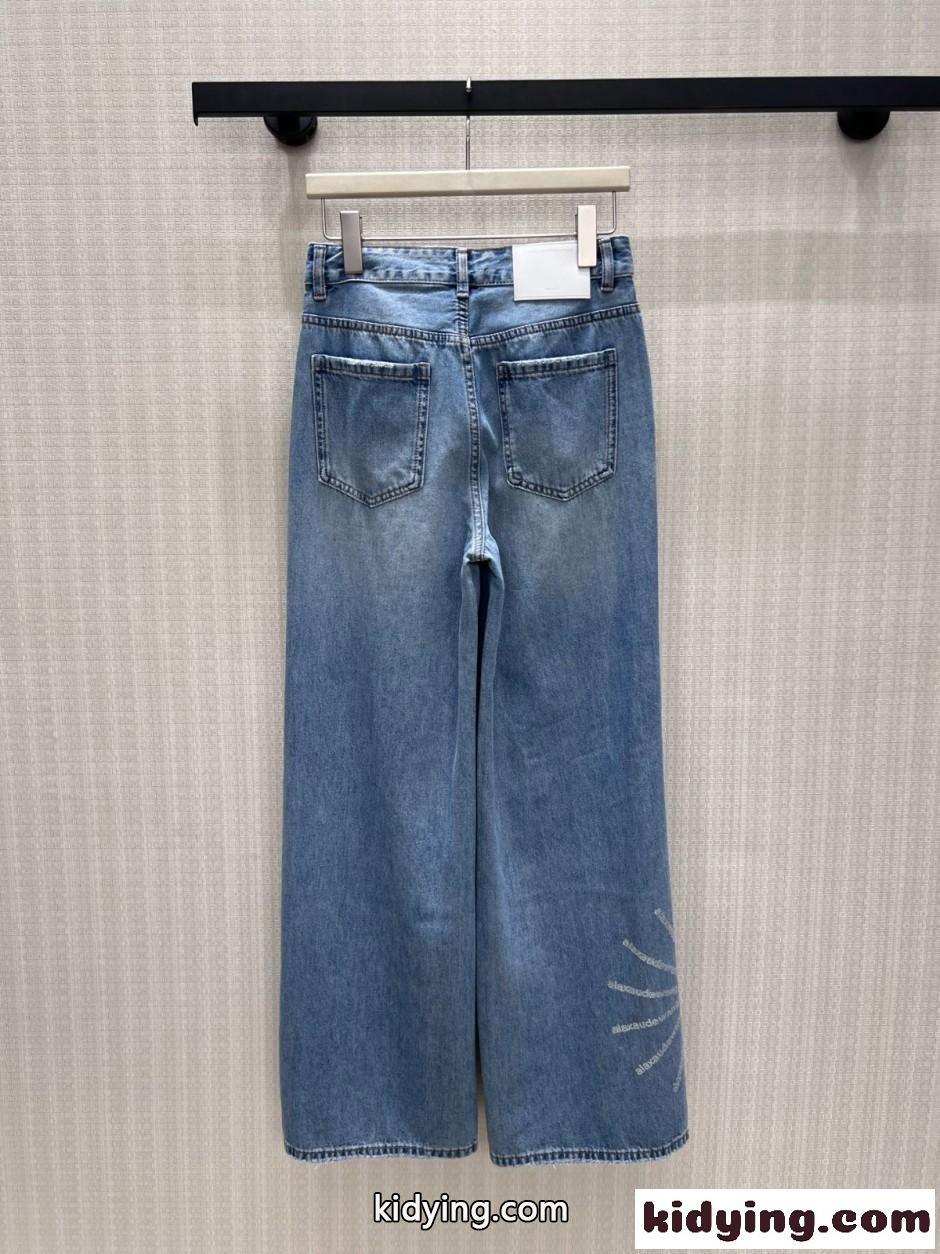 アレキサンダーワング ジーンズ コピー カジュアル 合わせやすい デニムパンツ-1