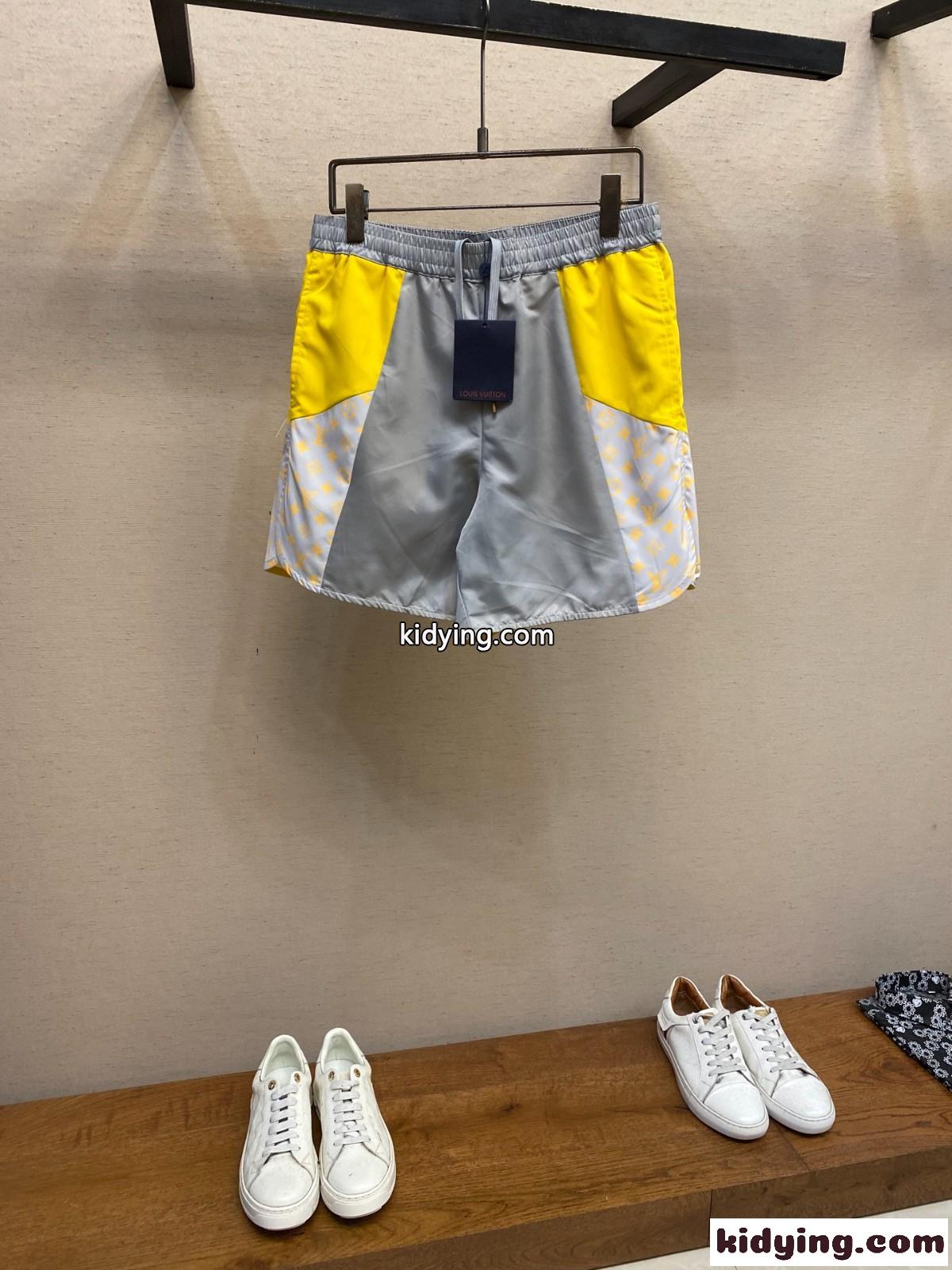 お洒落 モノグラムトラックショーツ ルイ・ヴィトン パンツ コピー ショートパンツ-1