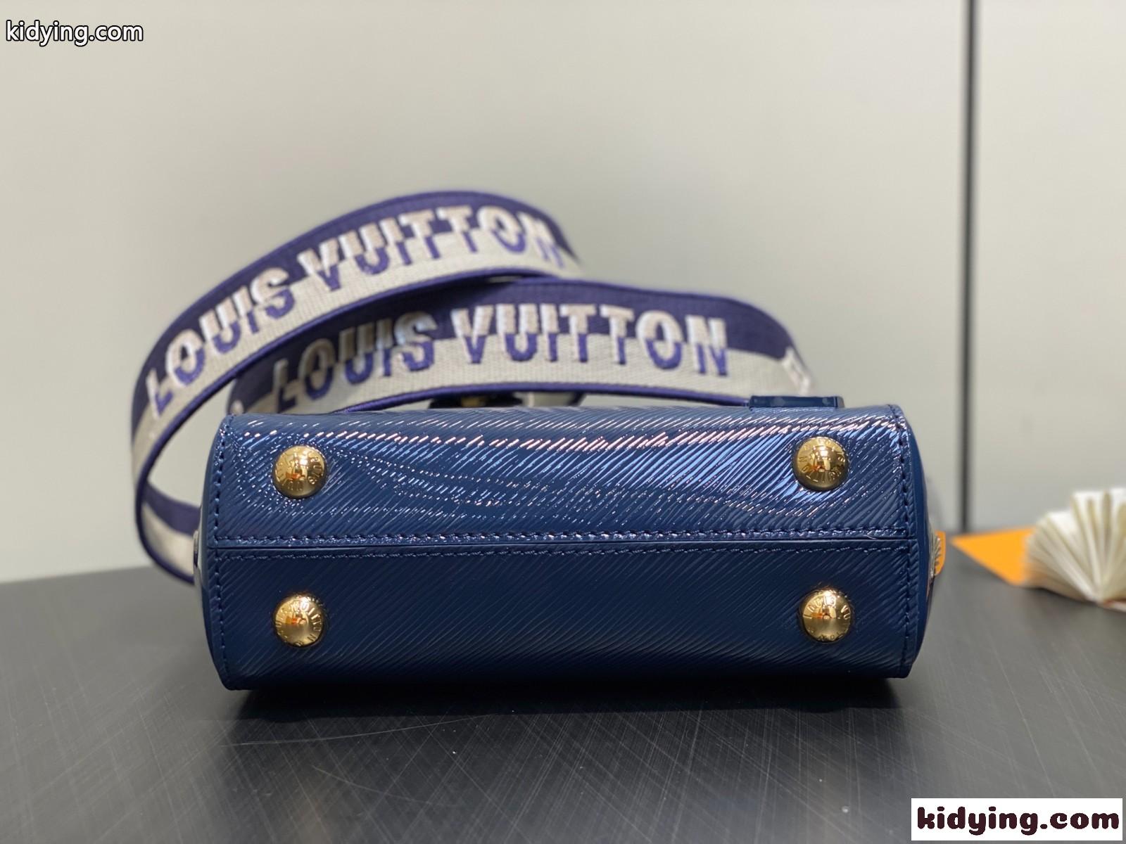 ルイ・ヴィトン クリュニー MINI スーパーコピー M58925 エピレザー ブルー-0