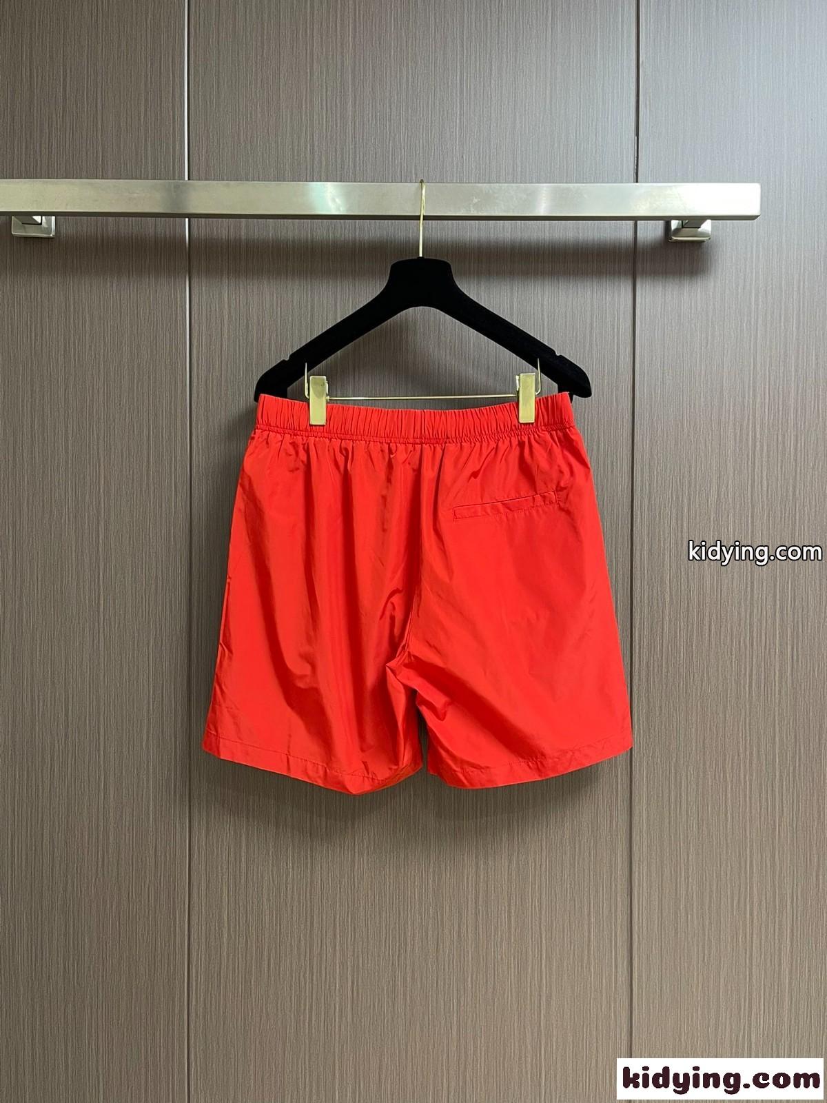 プラダ パンツ コピー シンプル カジュアル ショートパンツ レッド-2